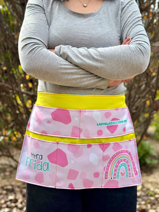 Delantal │ Arcoíris Lápiz Boho Multi