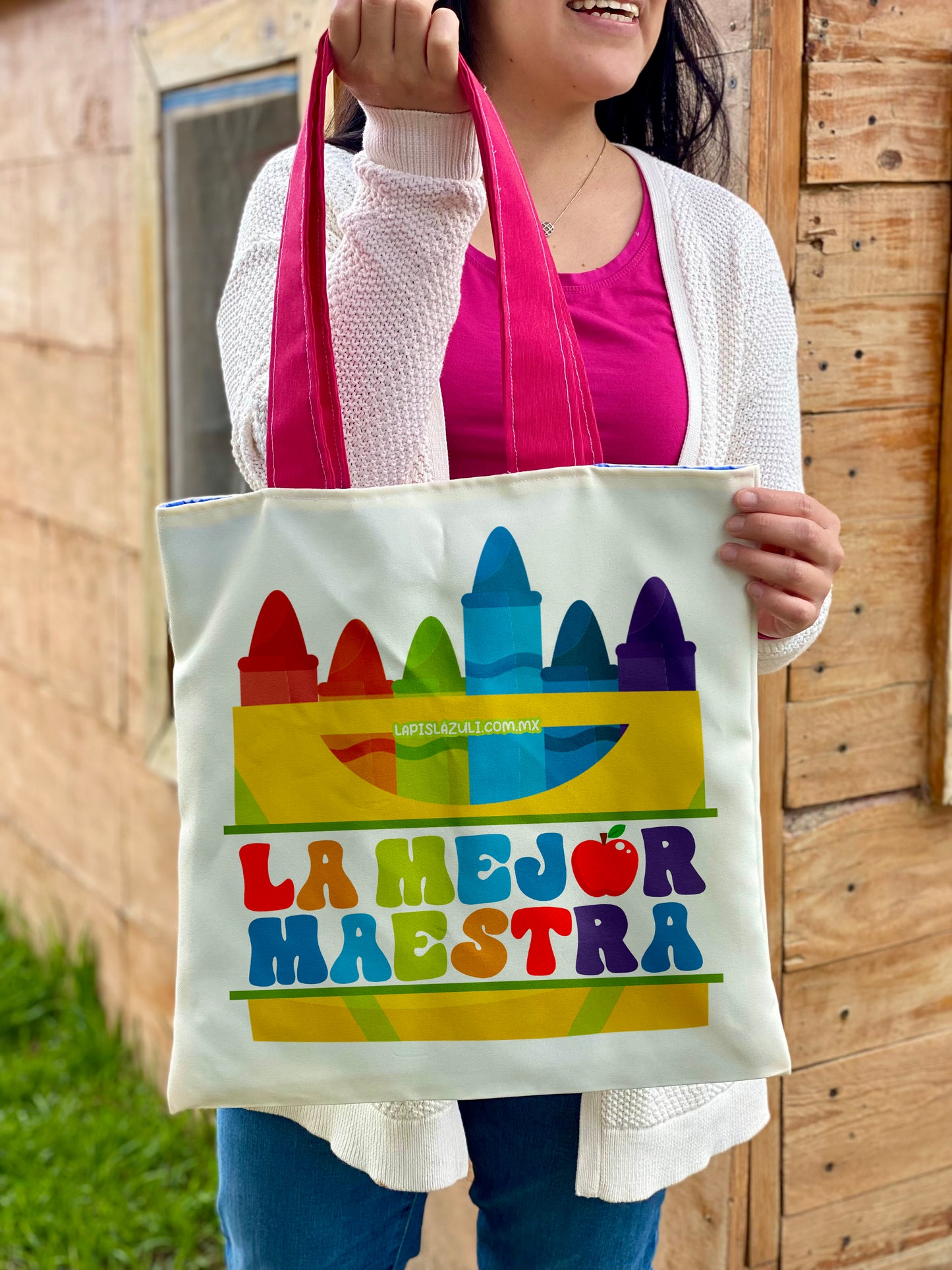 Totebag │ Cajita de La Mejor Maestra