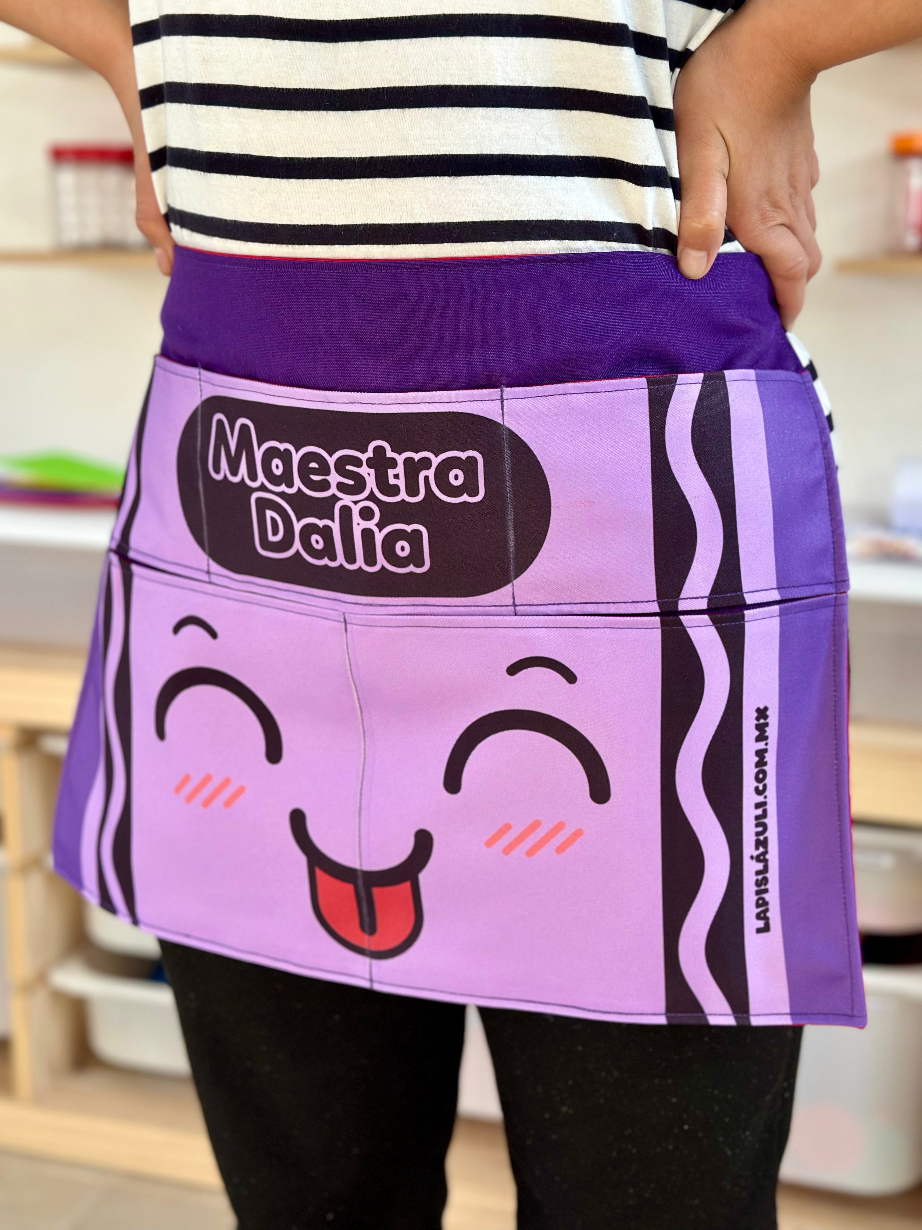 Maxidelantal │ Crayola Morada