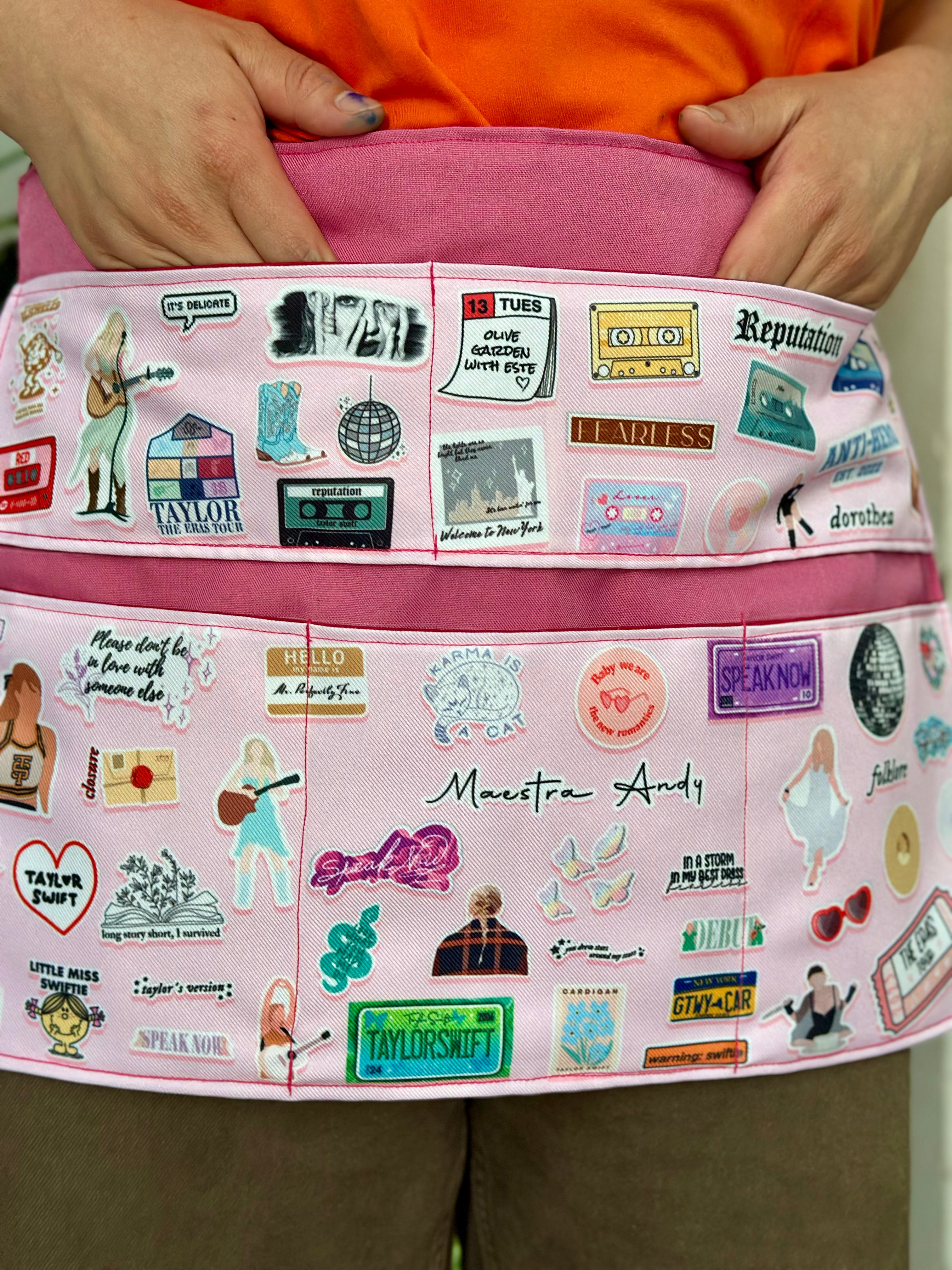 Delantal │ Taylor Stickers