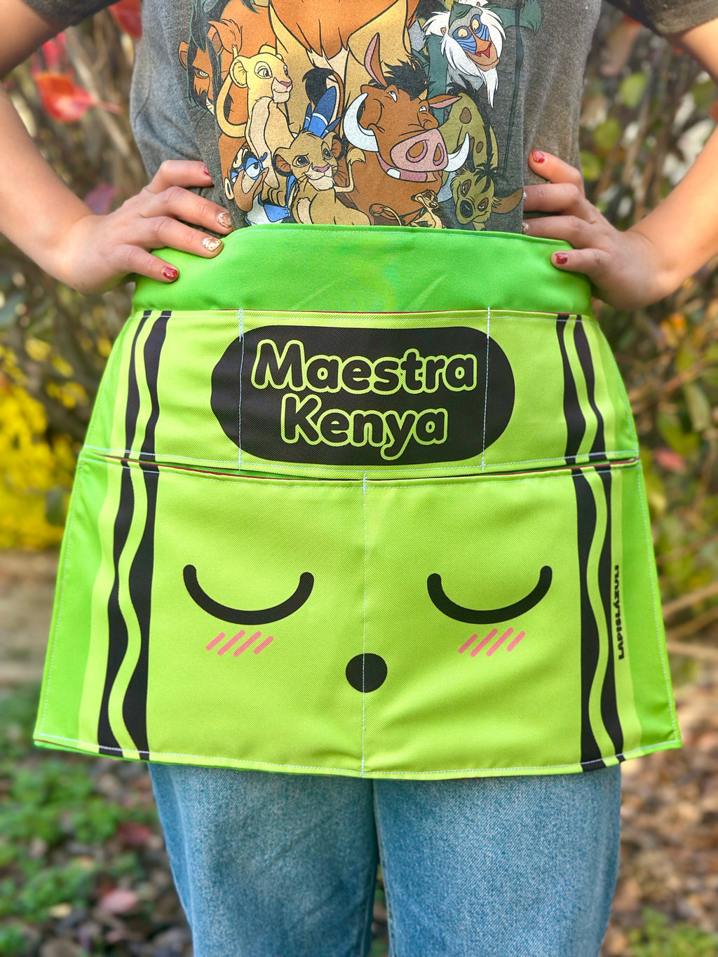 Maxidelantal │ Crayola Verde Limón