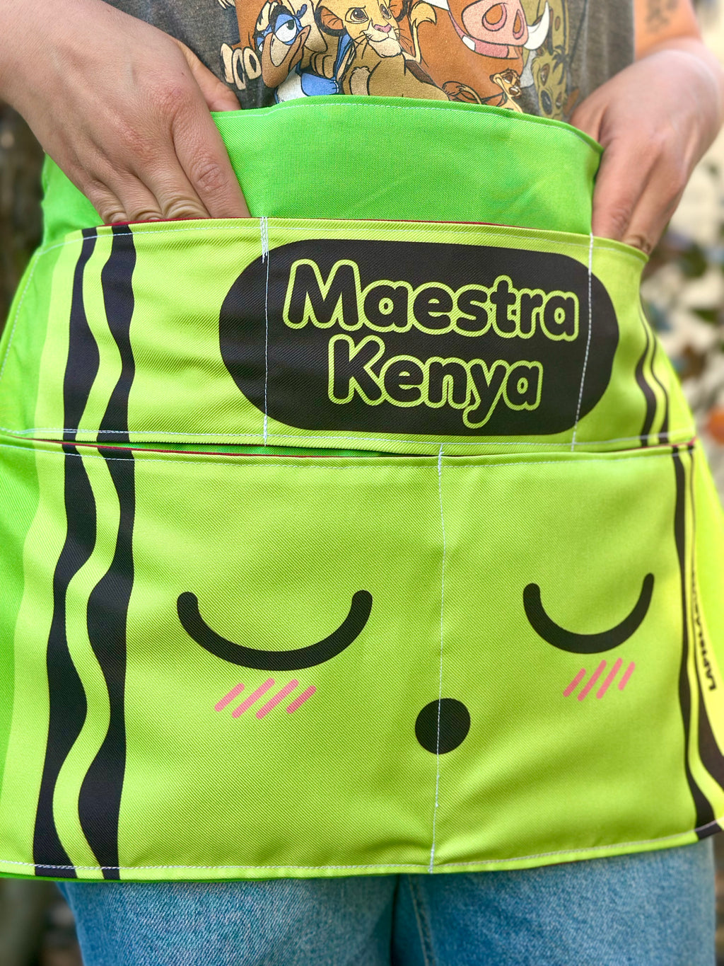 Maxidelantal │ Crayola Verde Limón