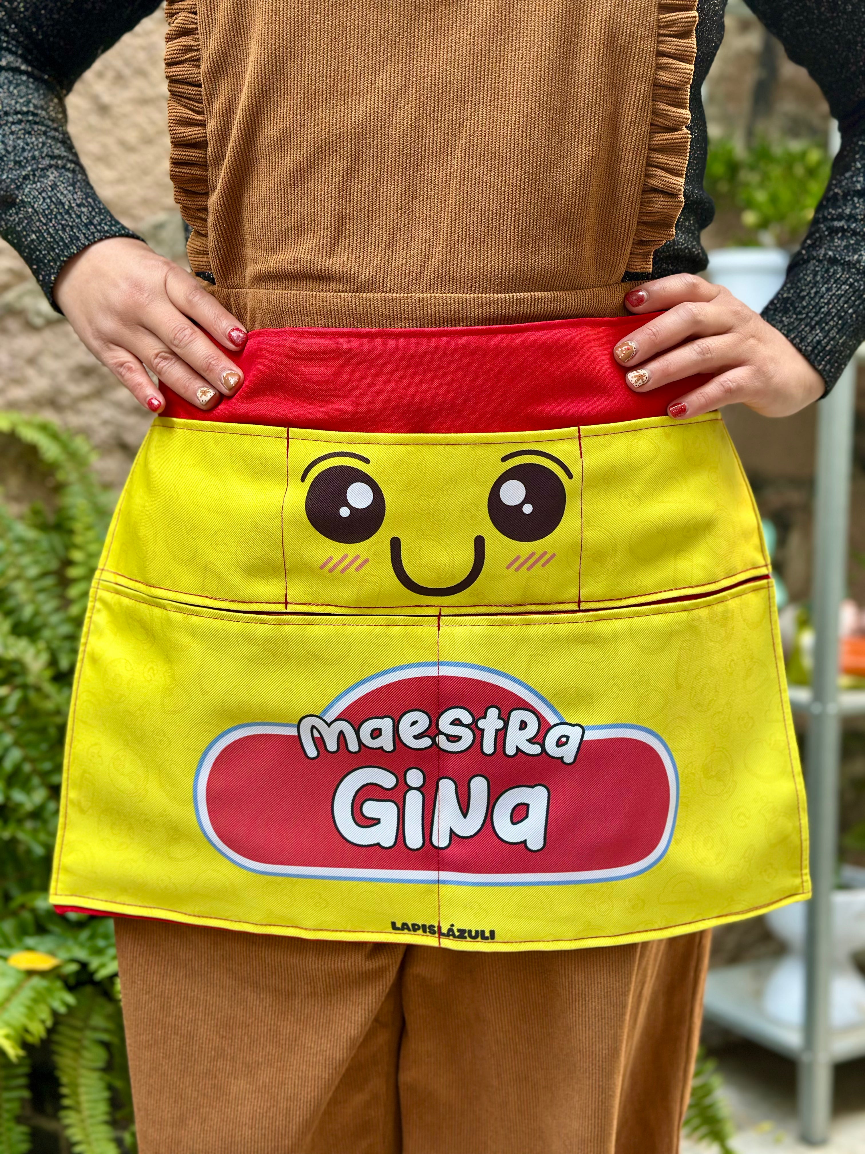 Maxidelantal │ Plastilina Roja