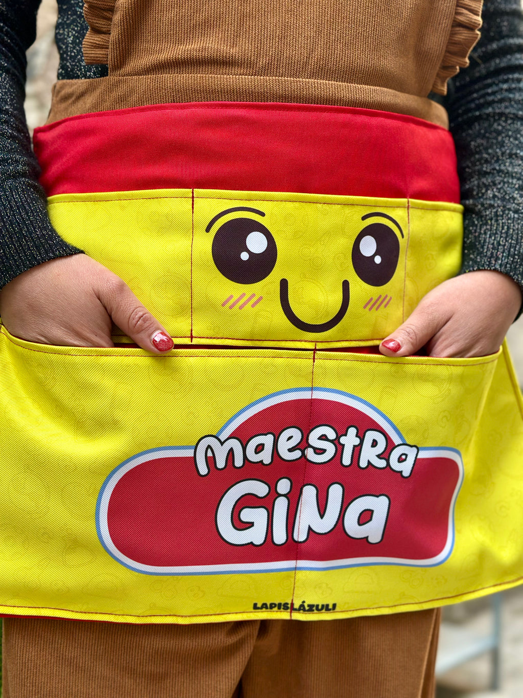 Maxidelantal │ Plastilina Roja