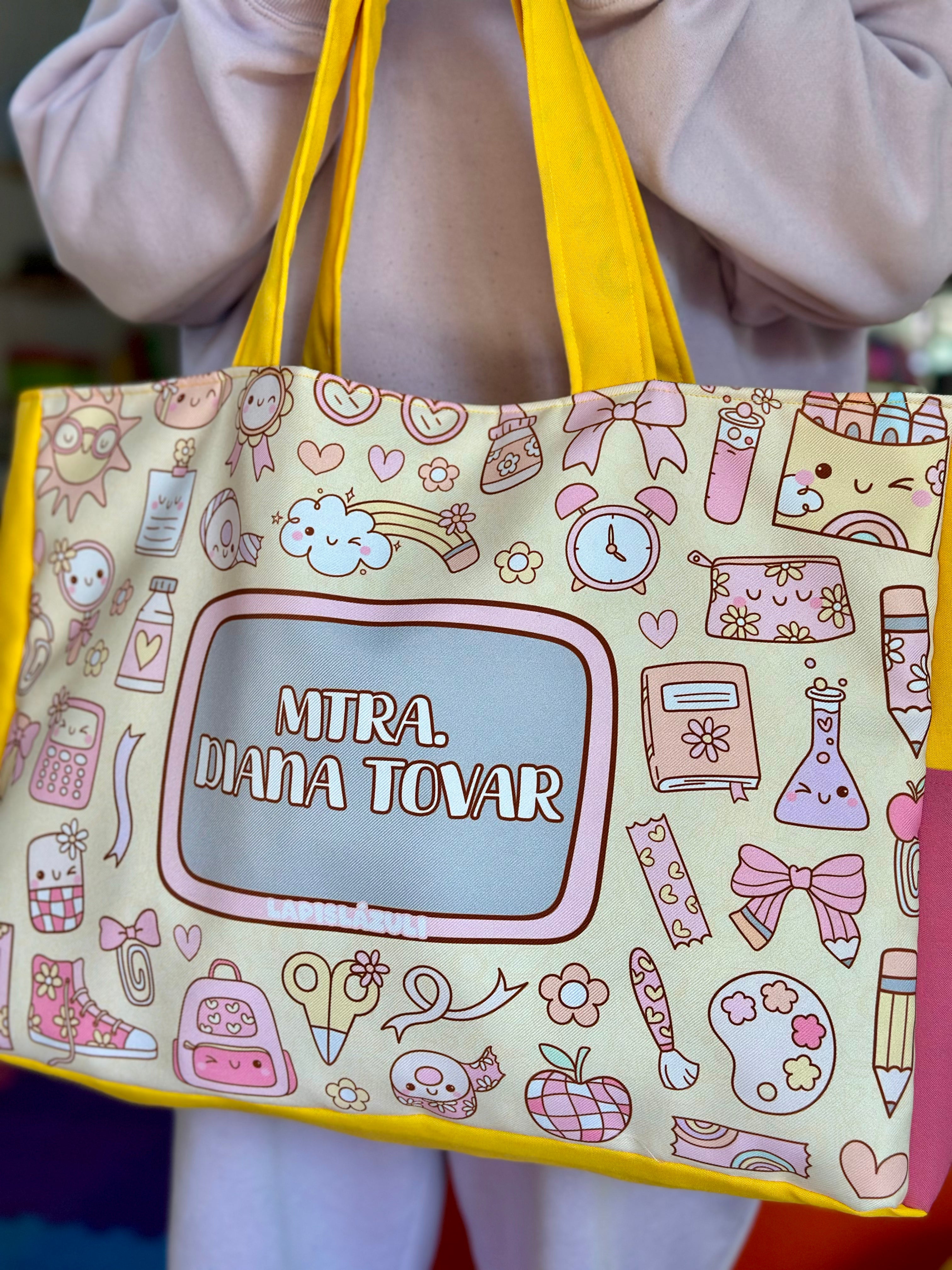 Maxibolsa │ Pizarrón Pastel