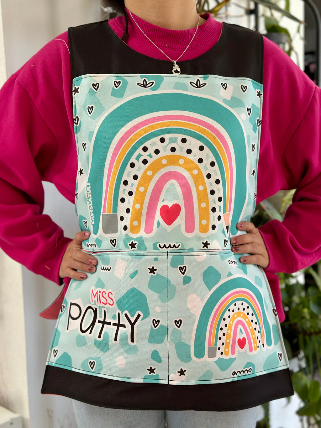 Bata | Arcoirís Lápiz Boho Negro