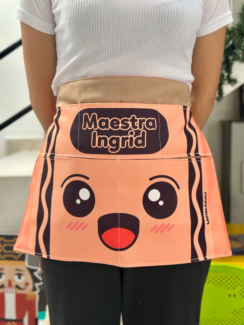 Maxidelantal │ Crayola Carne