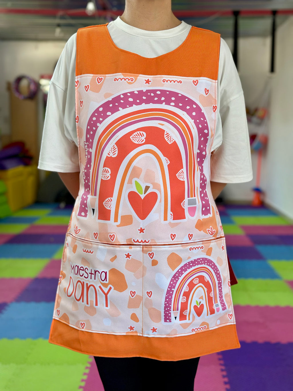 Bata | Arcoíris Lápiz Boho Naranja