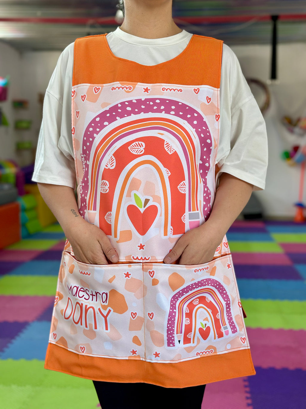 Bata | Arcoíris Lápiz Boho Naranja