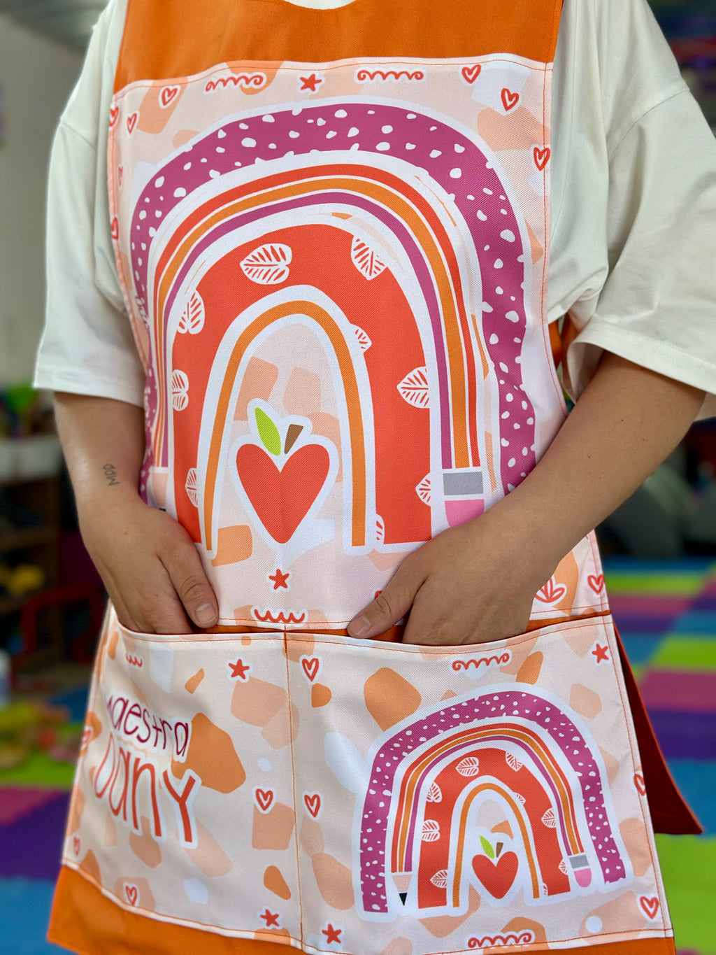 Bata | Arcoíris Lápiz Boho Naranja