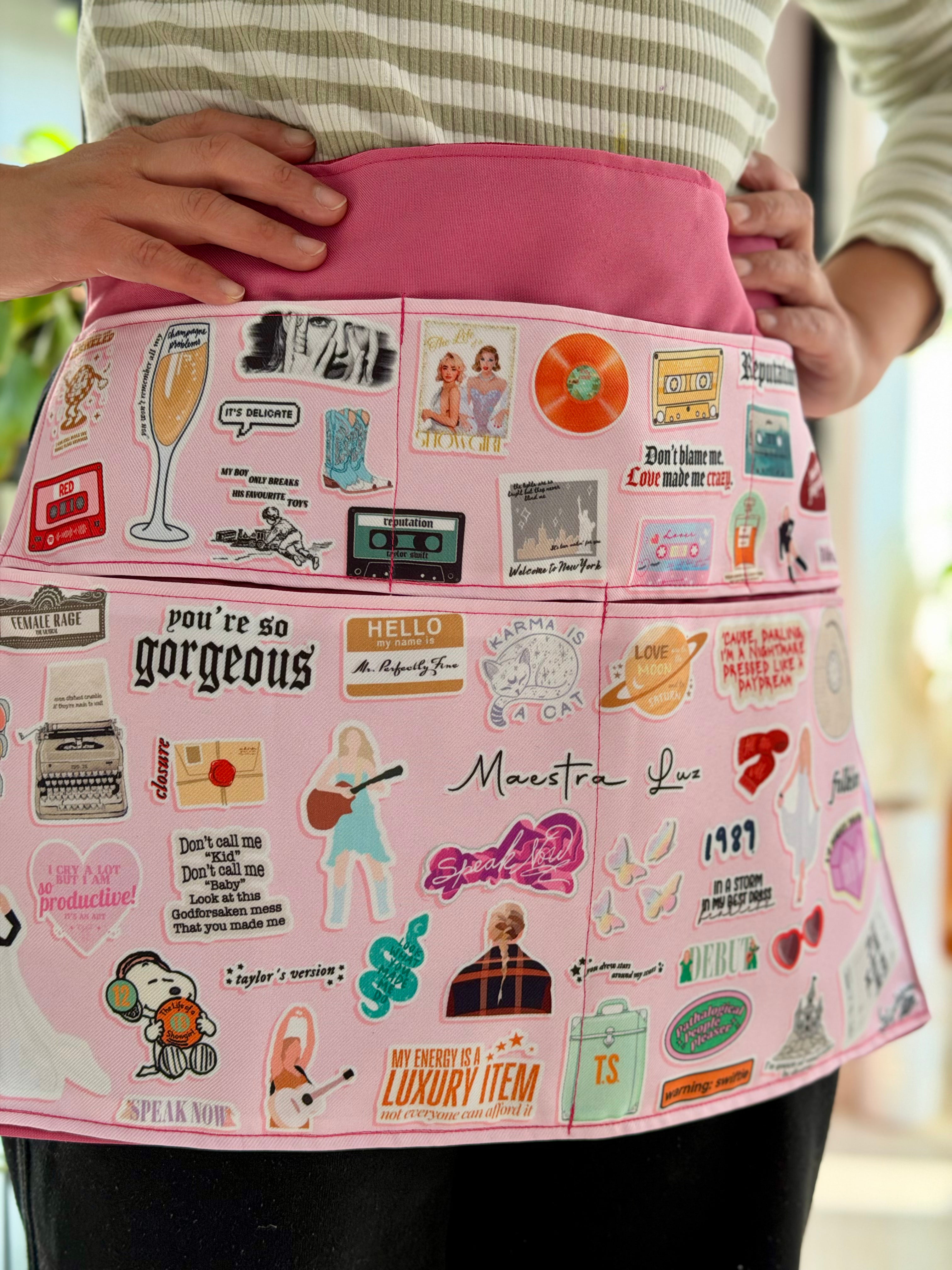 Maxidelantal │ Taylor Stickers 2.0