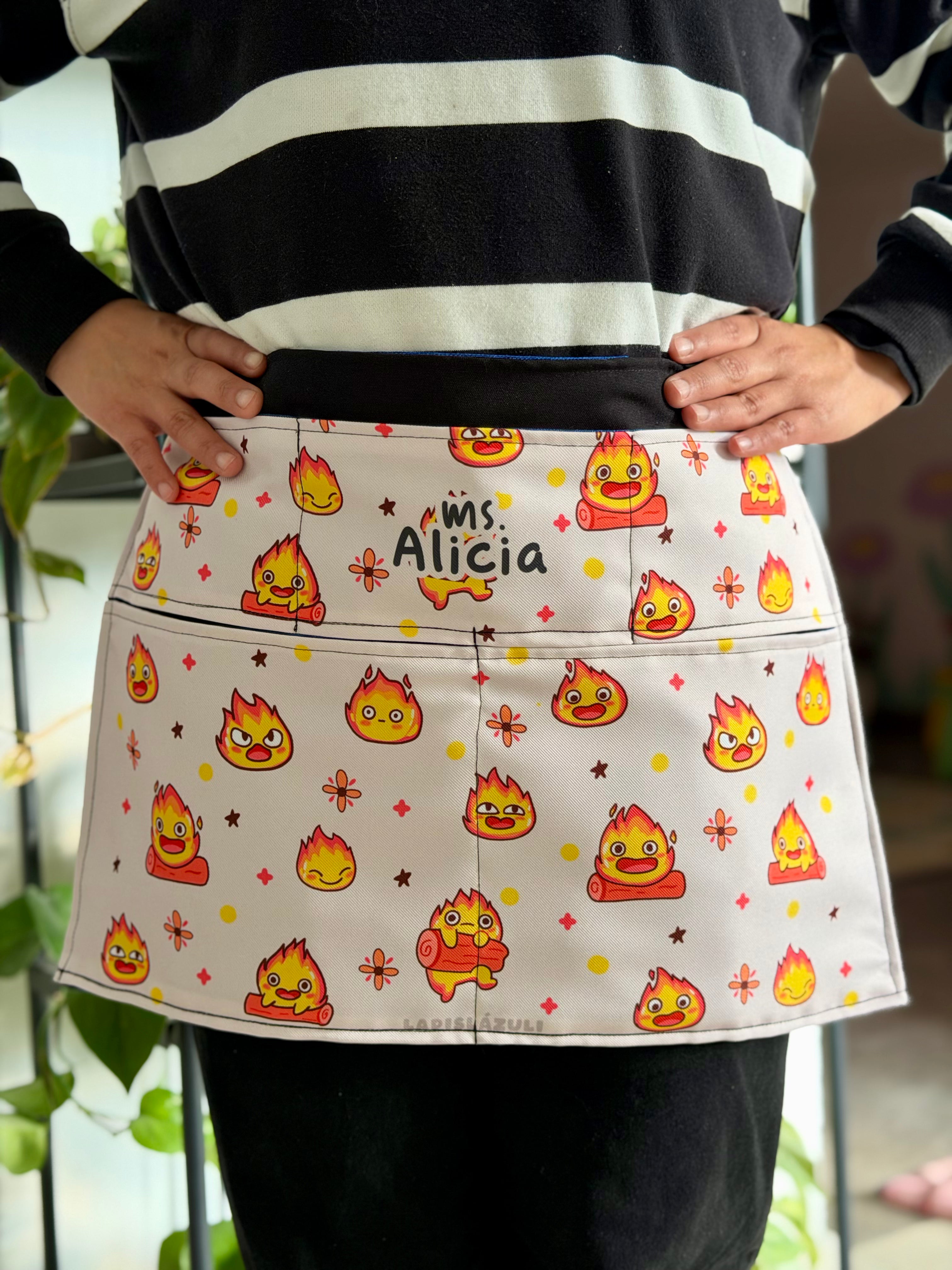 Maxidelantal │ Calcifer Ghibli