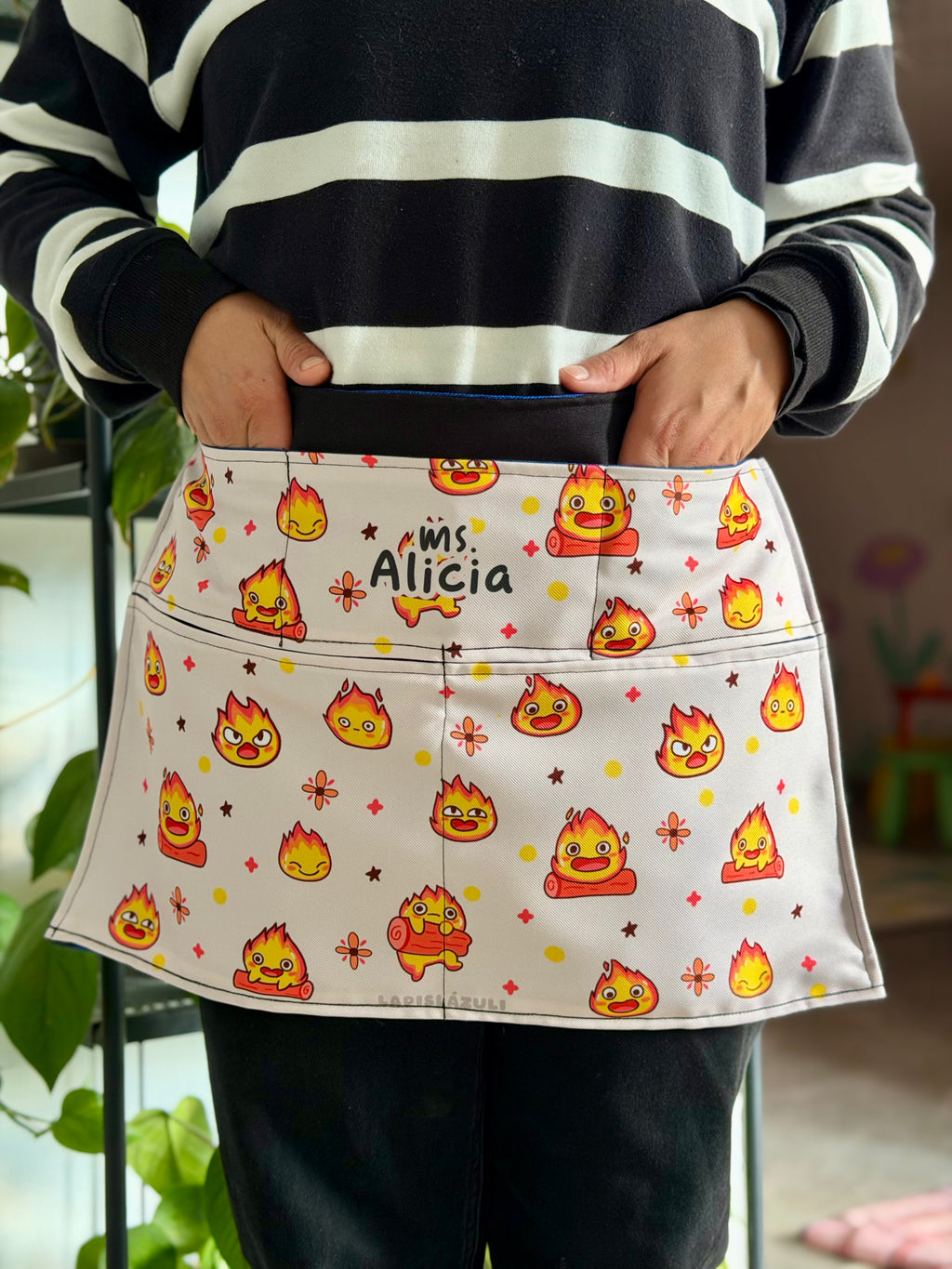 Maxidelantal │ Calcifer Ghibli