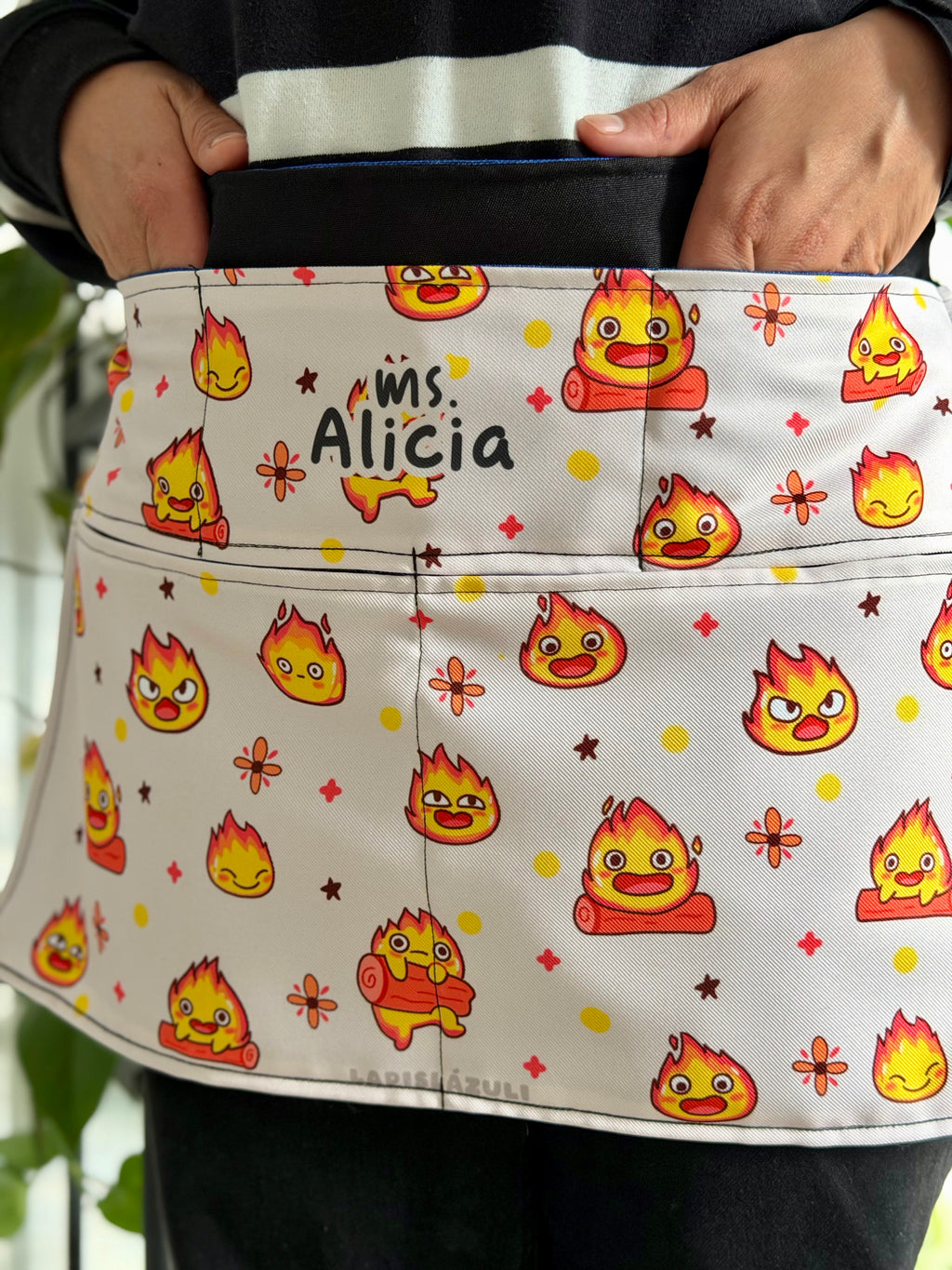 Maxidelantal │ Calcifer Ghibli