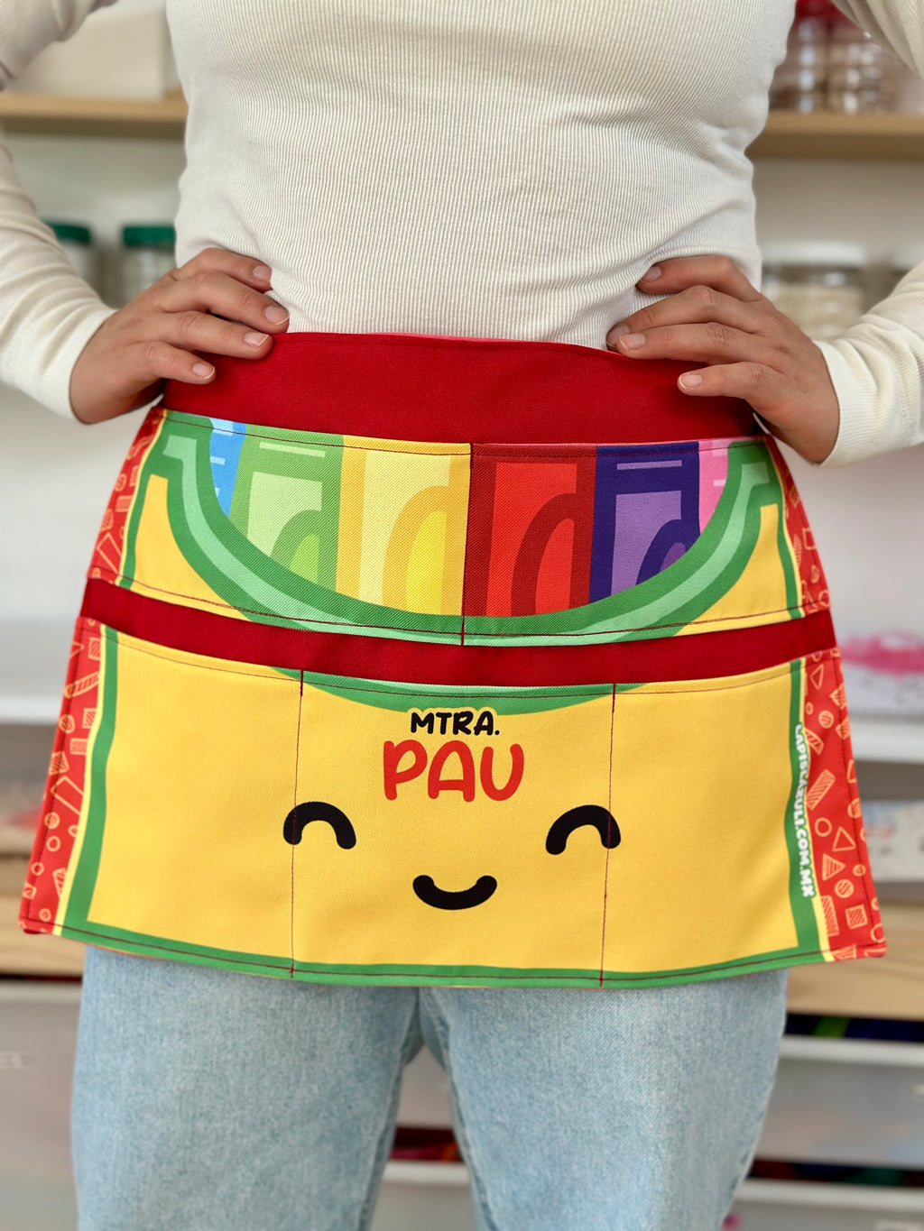 Delantal │ Cajita Crayolas VI