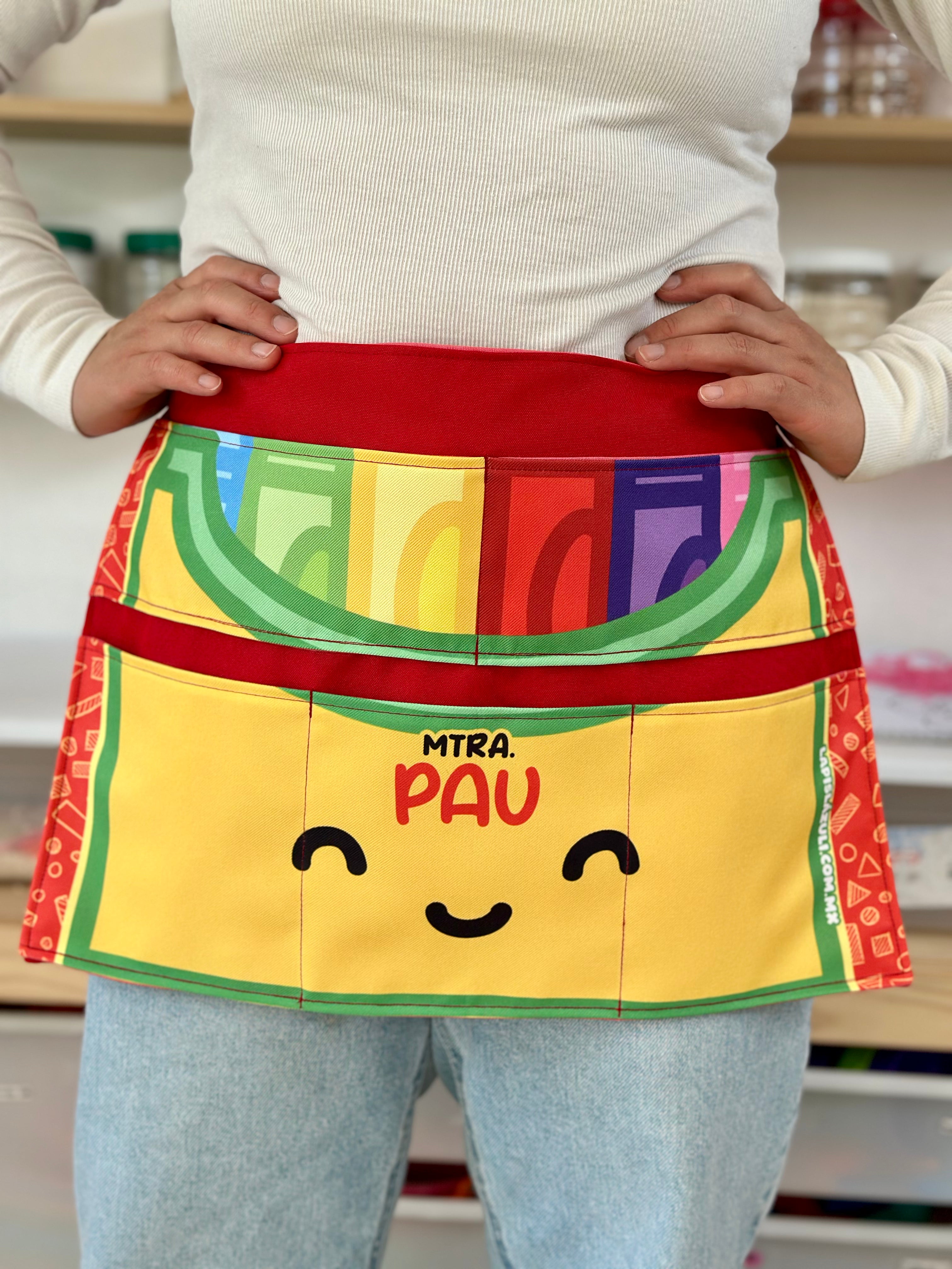 Delantal │ Cajita Crayolas VI