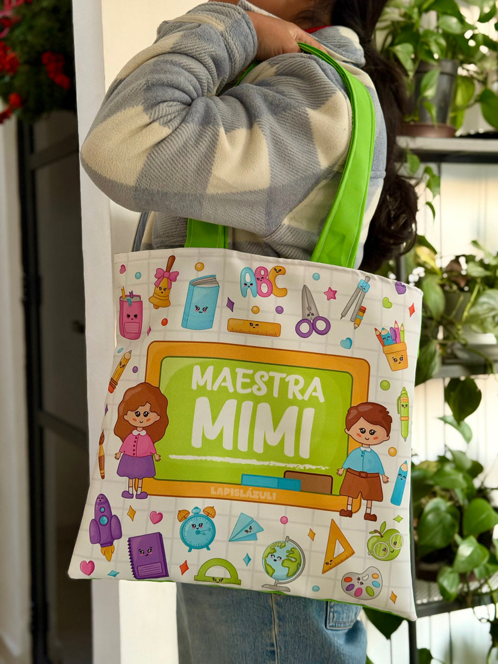 Little Backpack │ Chalkboard &amp; Kids Green