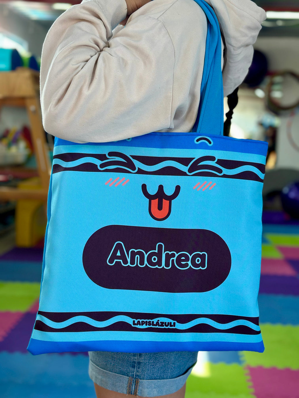 Morralito │ Crayola Azul