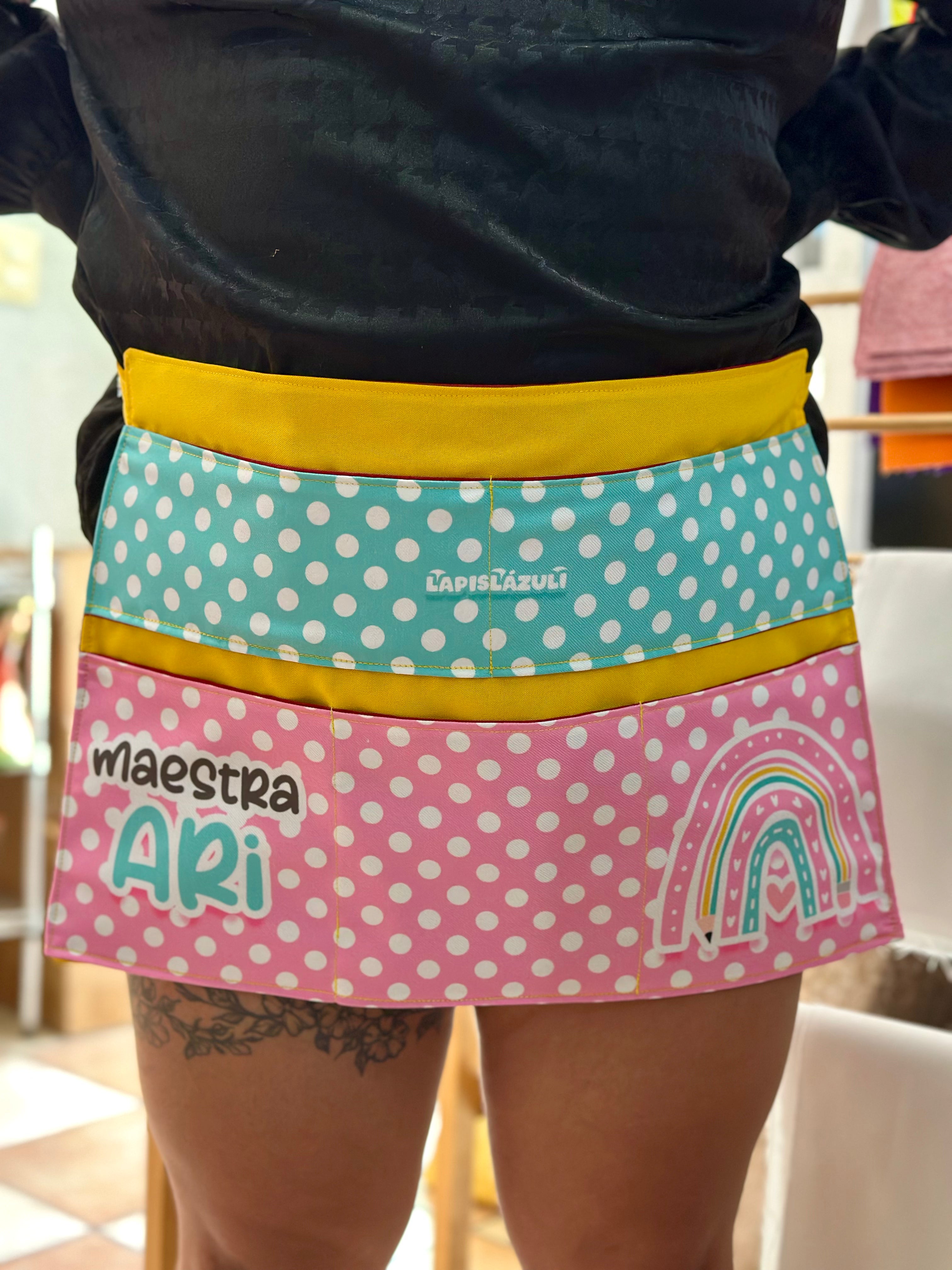 Delantal │ Arcoíris Lápiz Boho Multi II