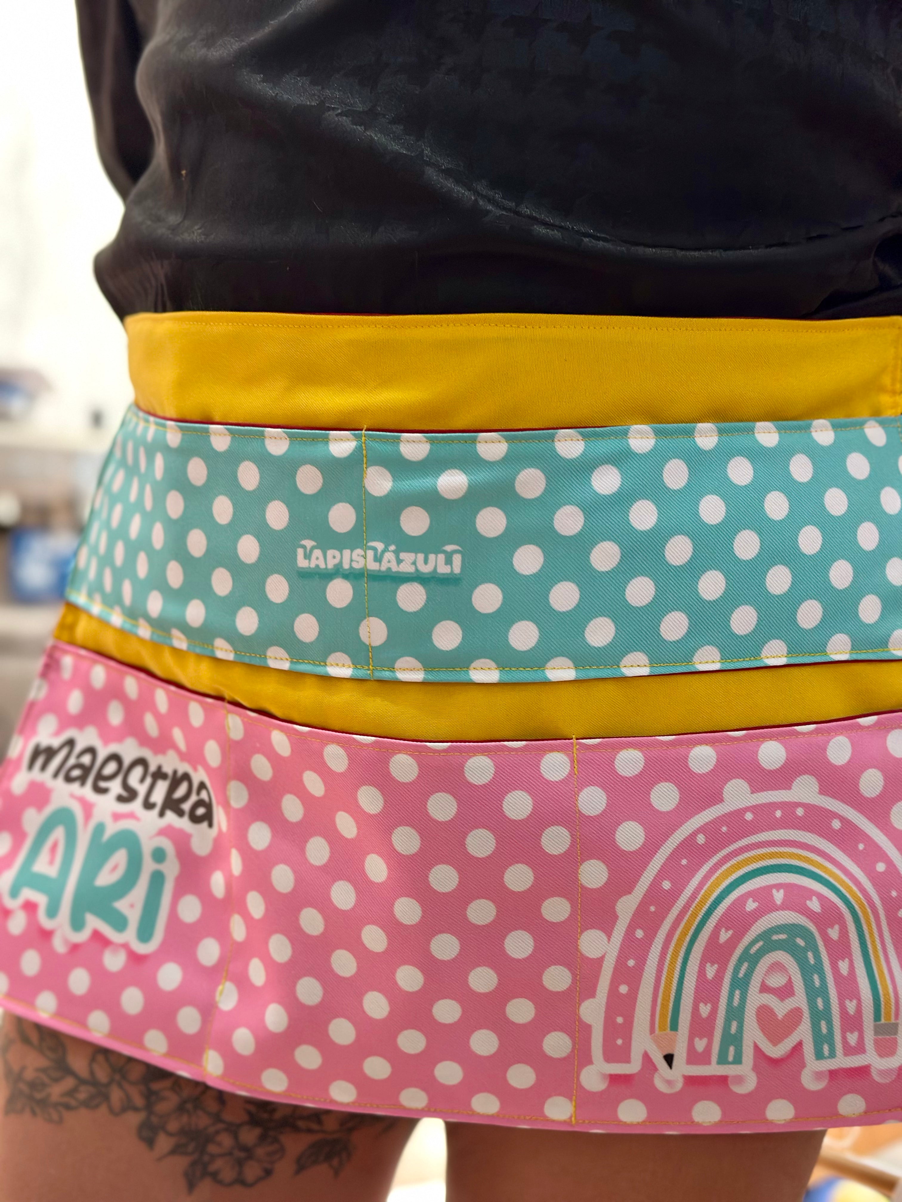 Delantal │ Arcoíris Lápiz Boho Multi II