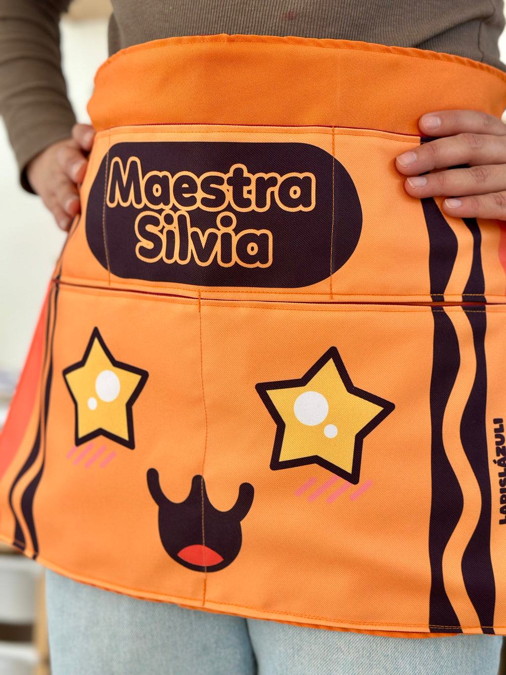 Maxidelantal │ Crayola Naranja