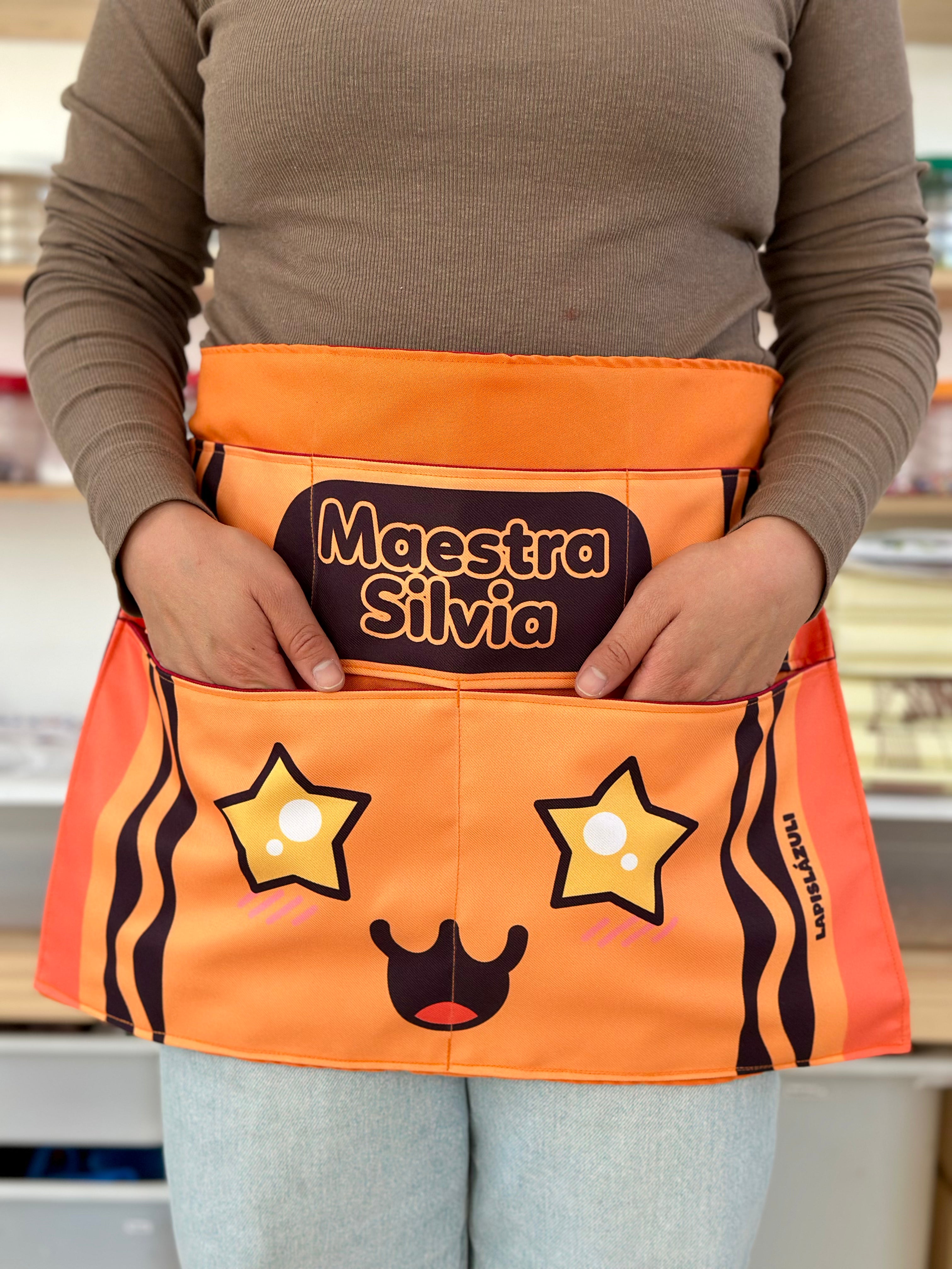 Maxidelantal │ Crayola Naranja