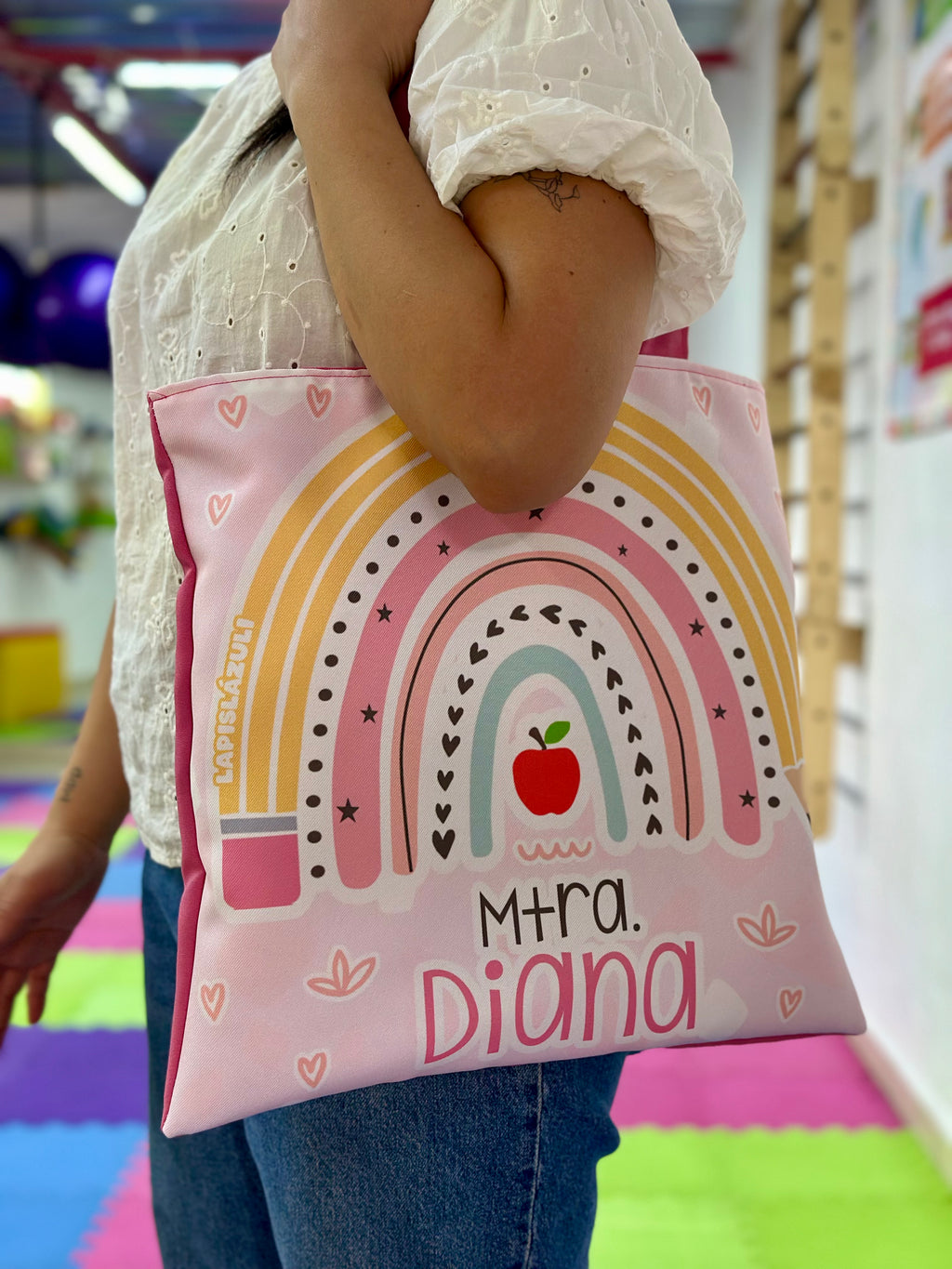 Morralito │ Arcoíris Lápiz Boho