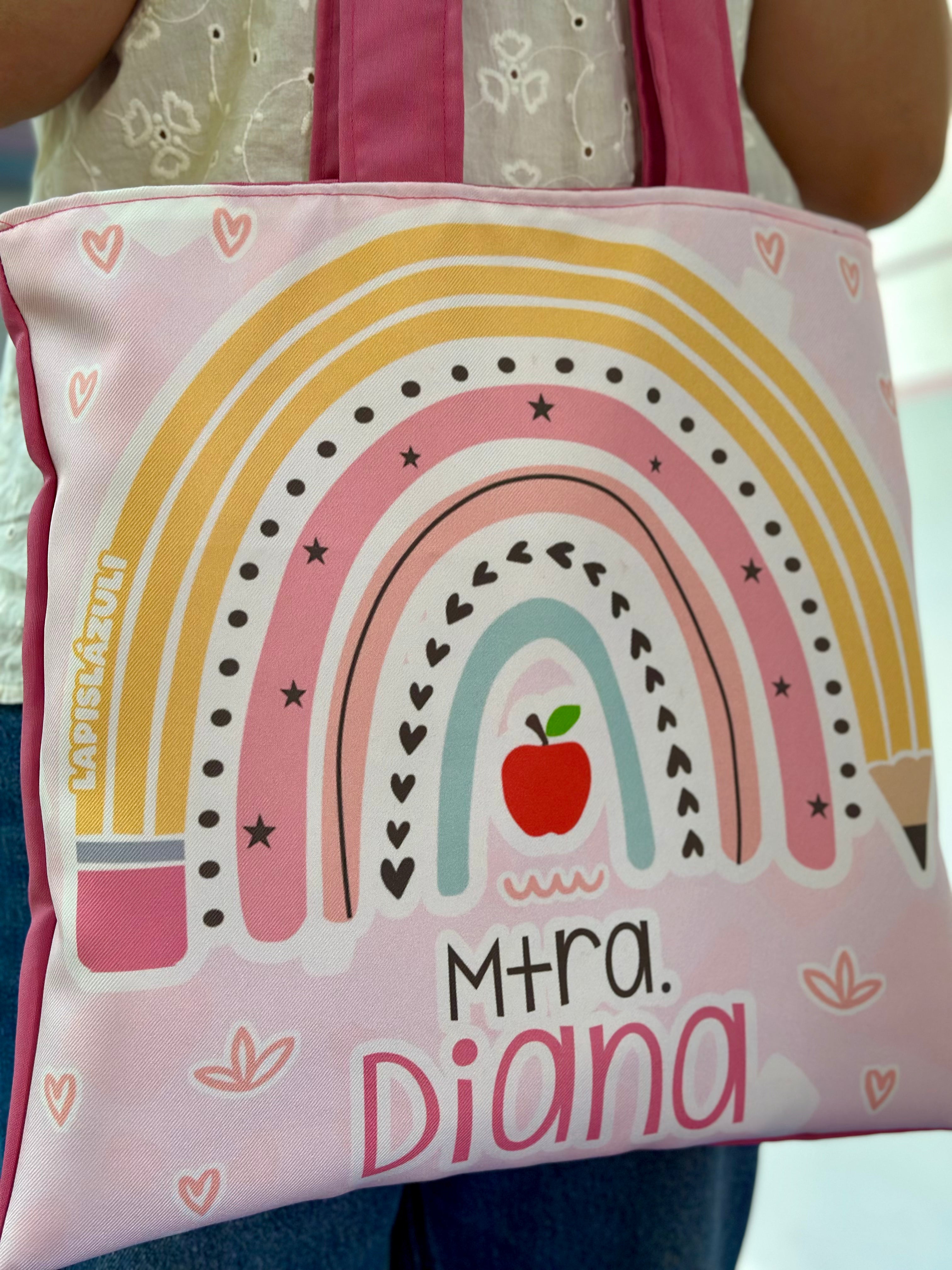 Morralito │ Arcoíris Lápiz Boho