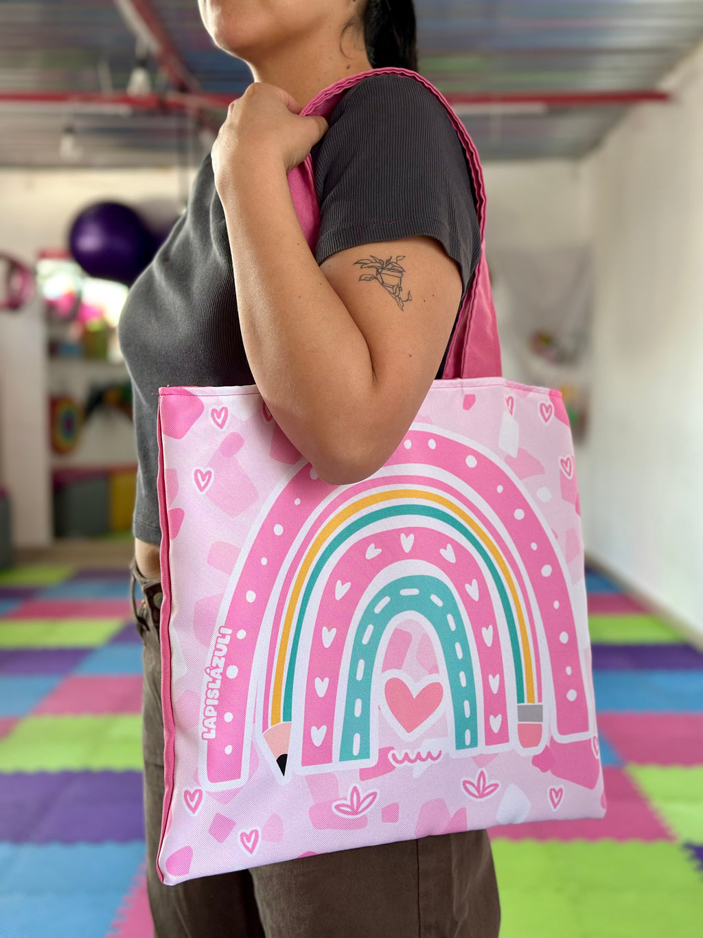 Morralito │ Arcoíris Lápiz Boho Multi