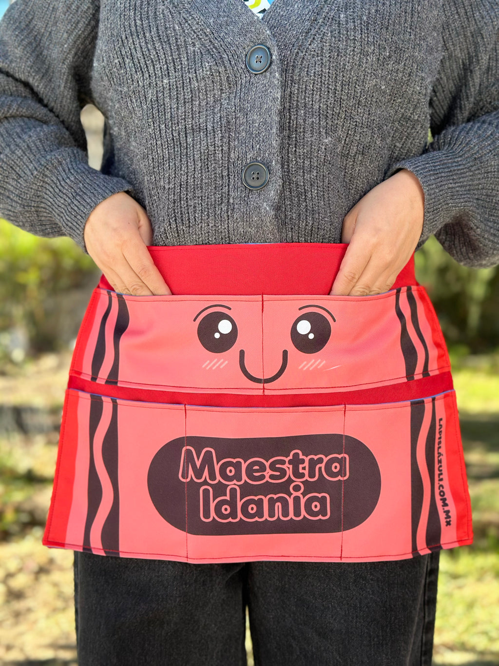 Delantal │ Crayola Roja