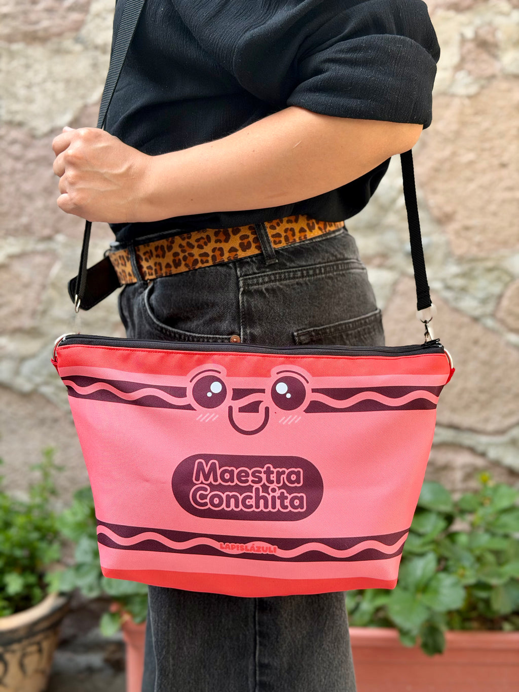 Crossbody | Crayón Rojo