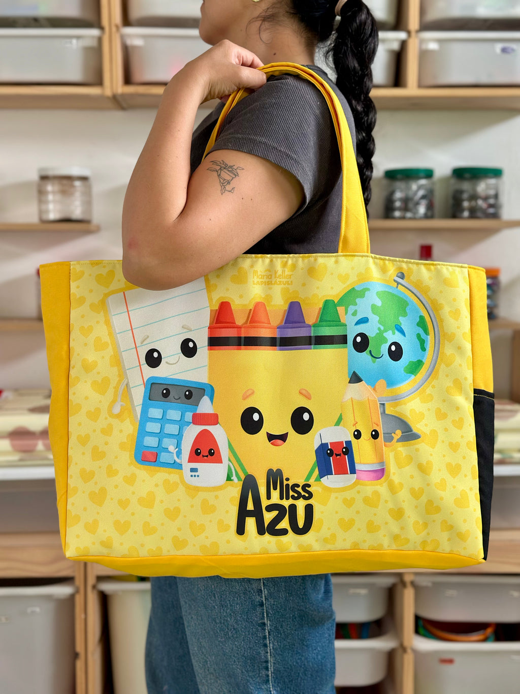 Maxibolsa │ Útiles Escolares XVI x Maria Keller