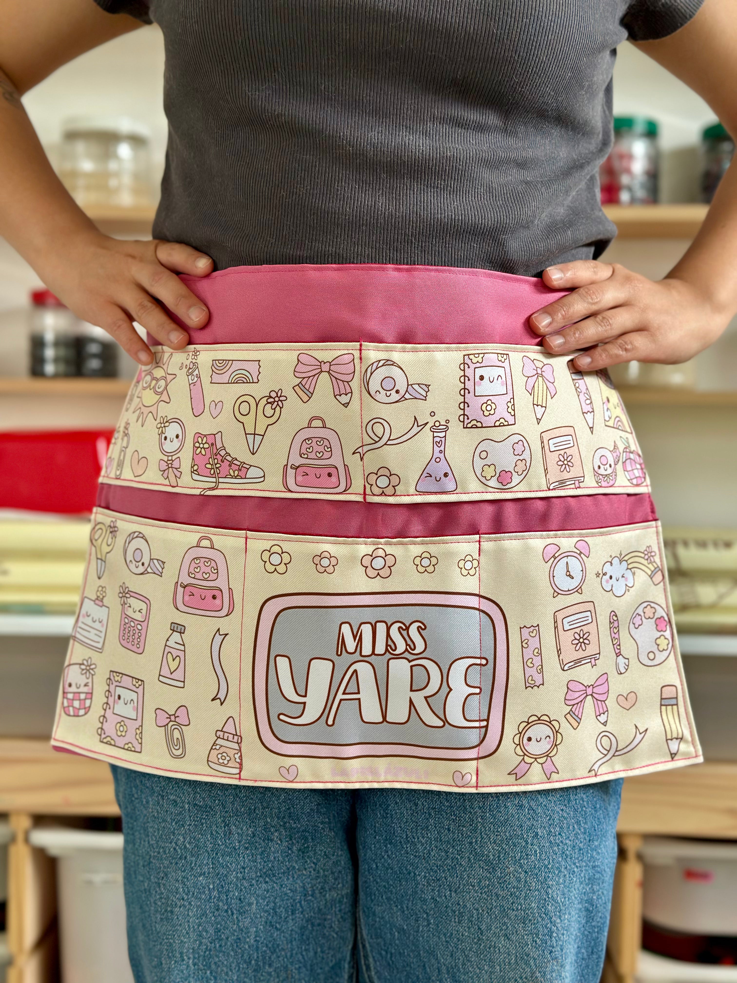 Delantal │ Pizarrón Pastel