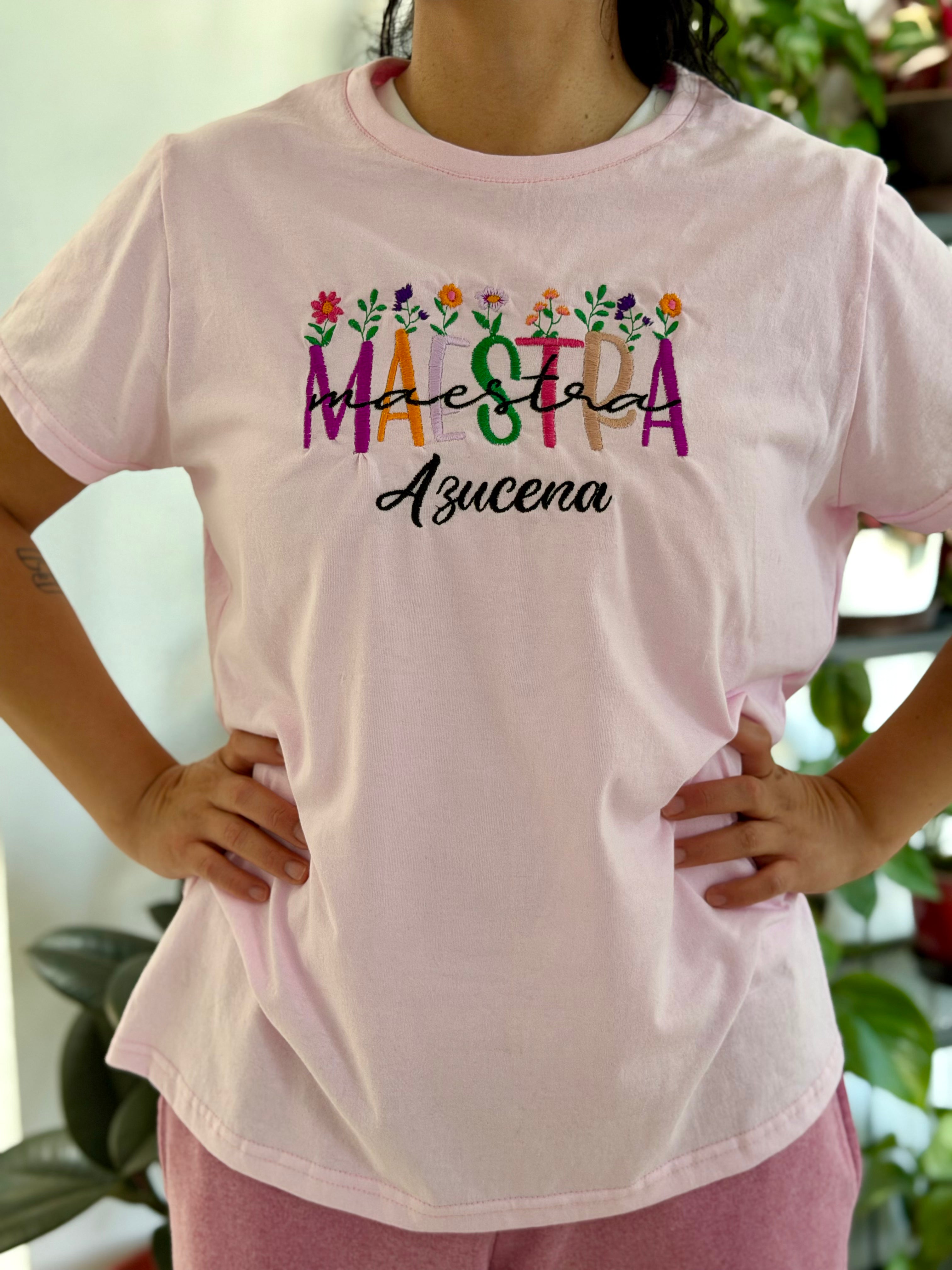 Playera | Flores de Maestra