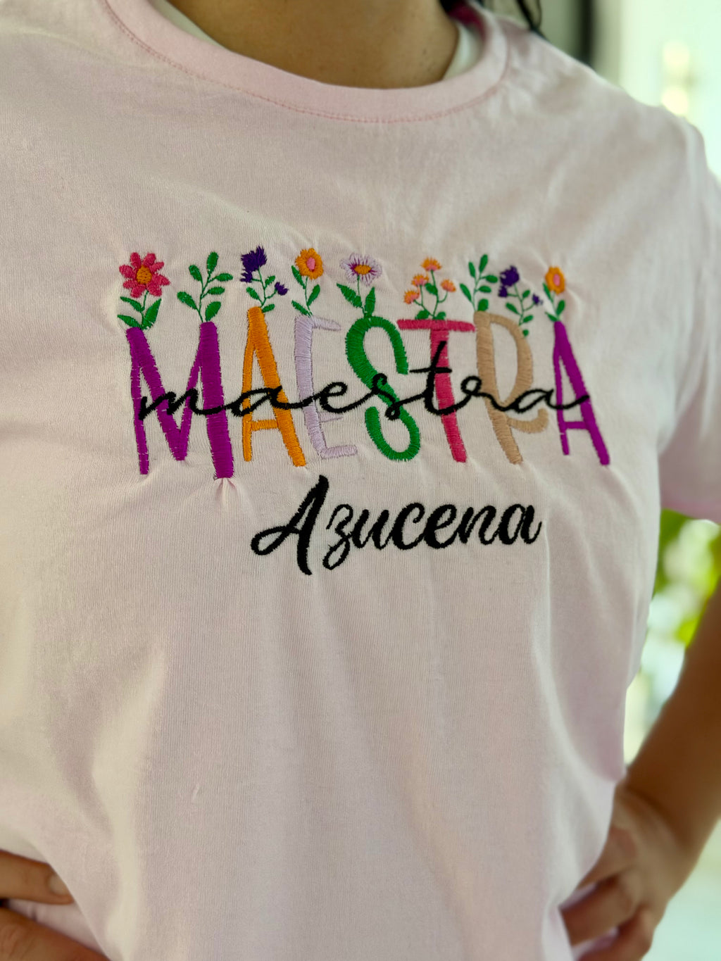 Playera | Flores de Maestra