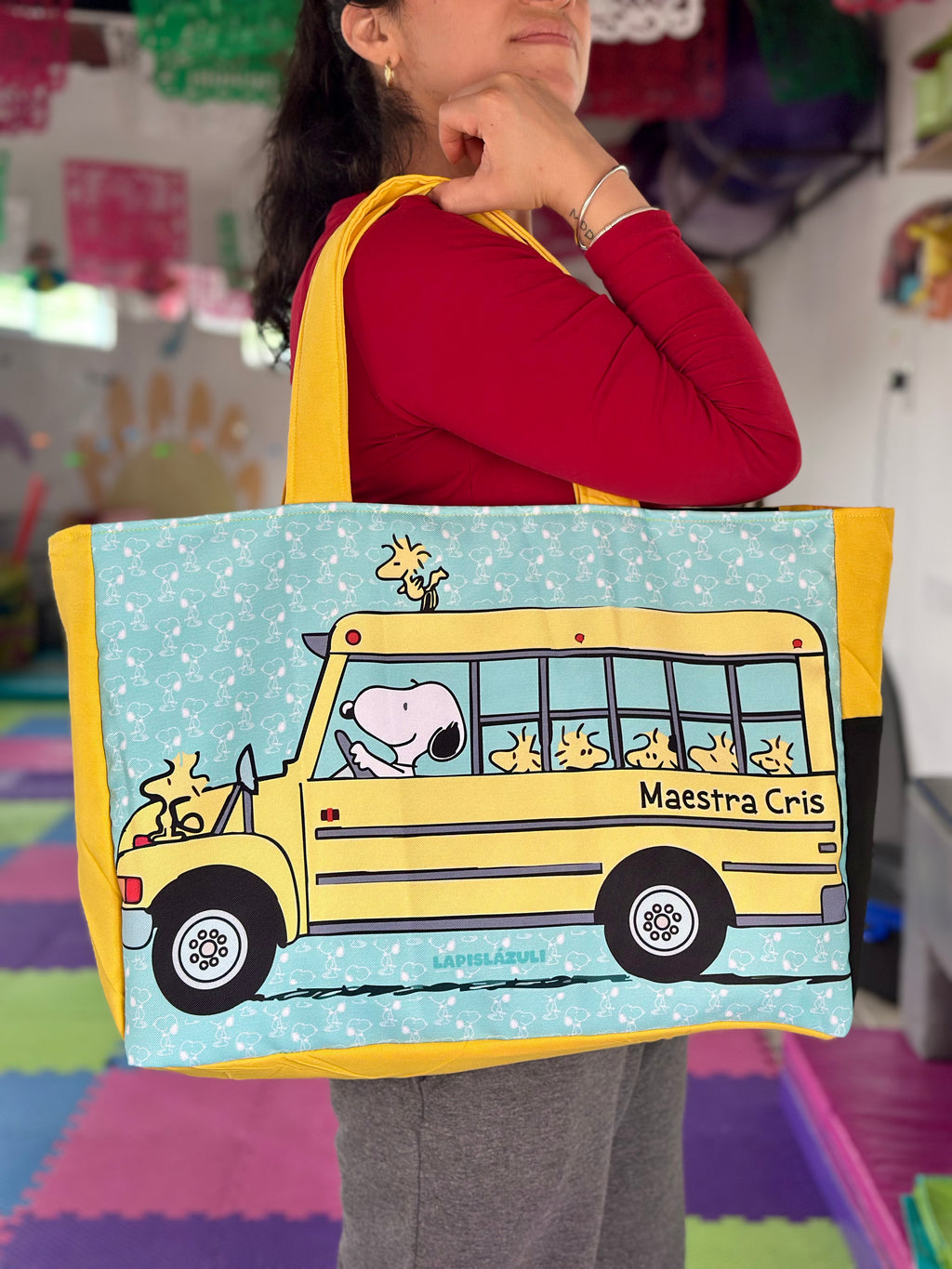 Maxibolsa │ Snoopy Camión