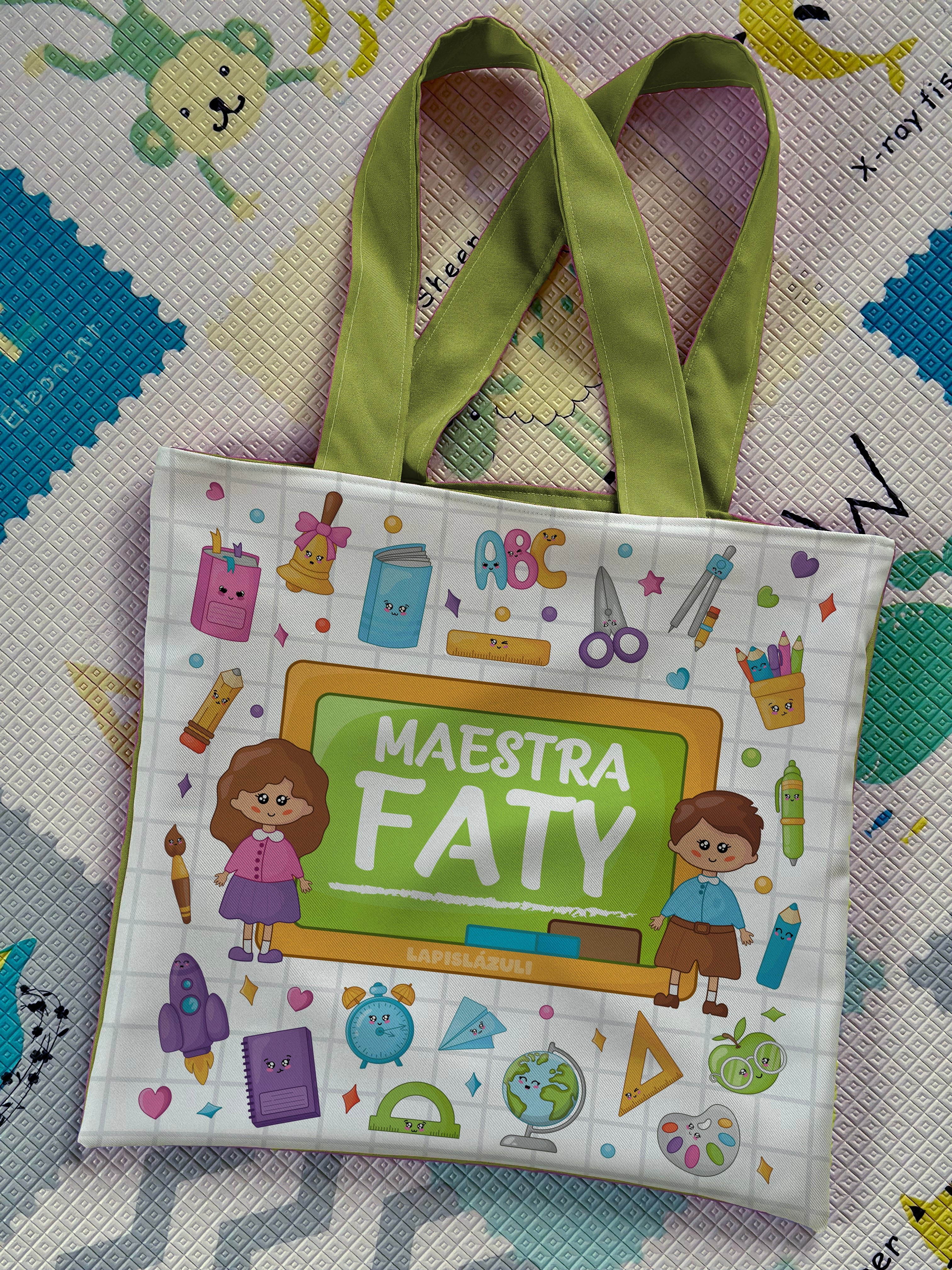 Morralito │ Pizarrón & Niños Verde