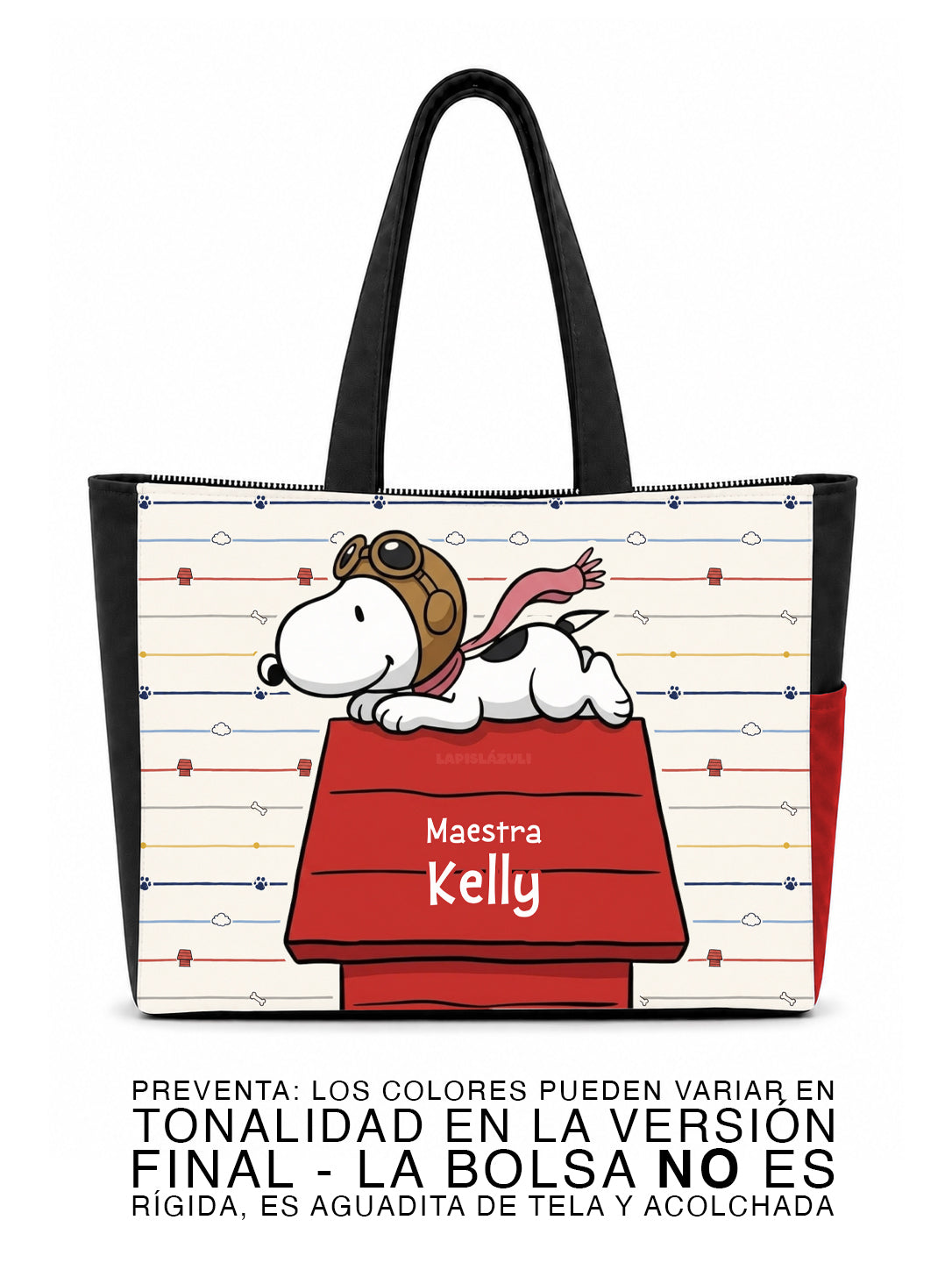 PREVENTA - Maxibolsa │ Snoopy Aviador