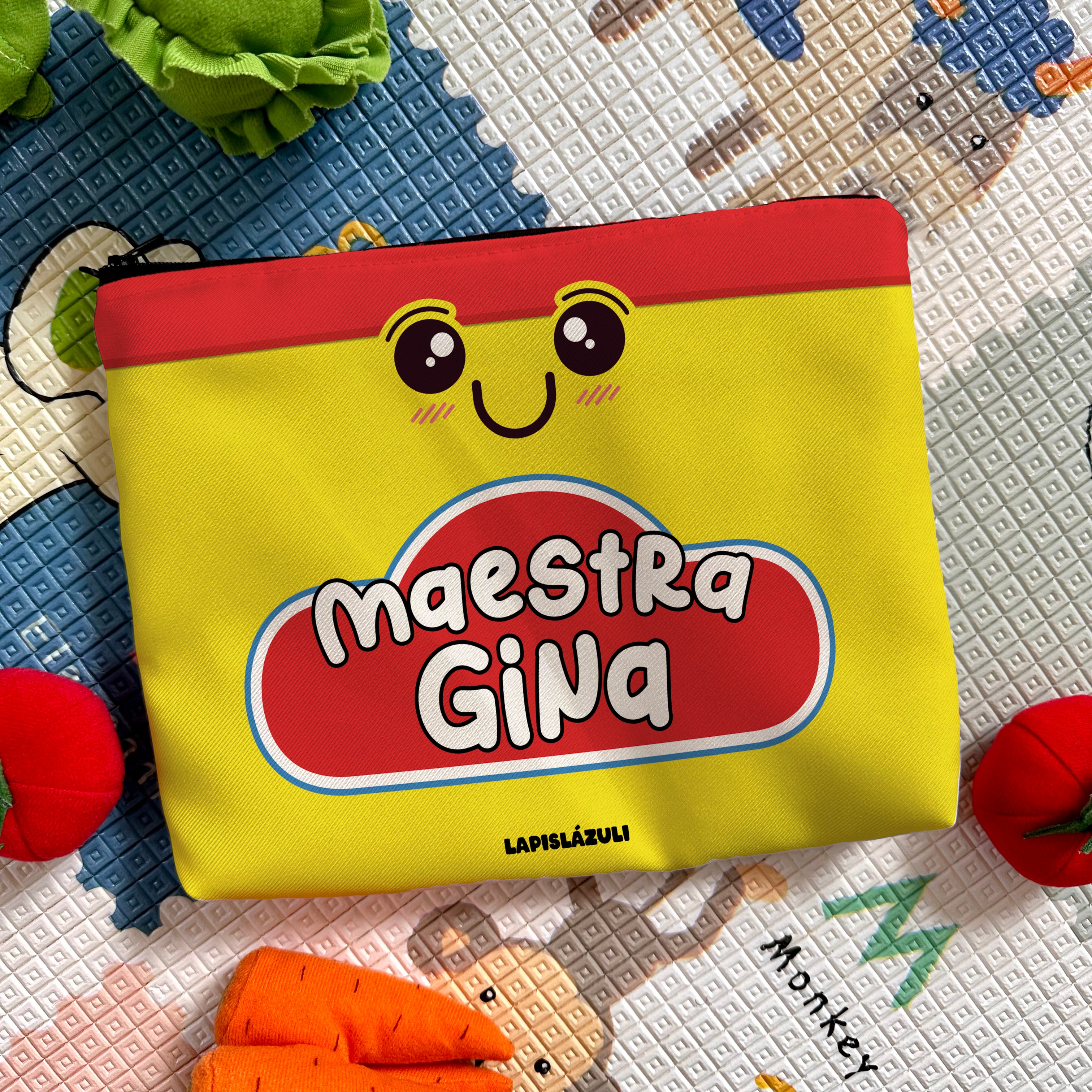 Lapicera Personalizada │ Plastilina Roja