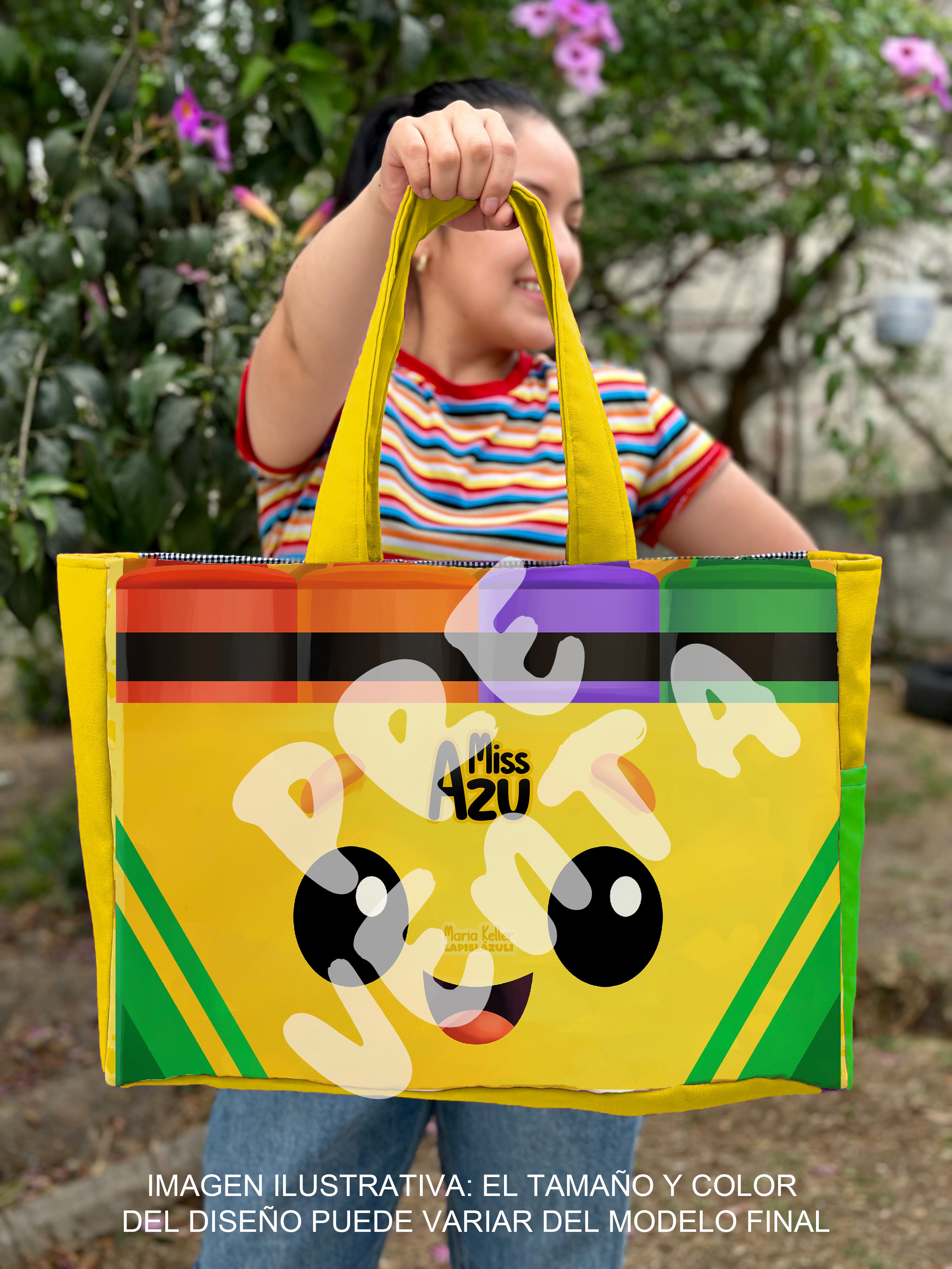 PREVENTA - Maxibolsa │ Cajita Crayola XVI x Maria Keller