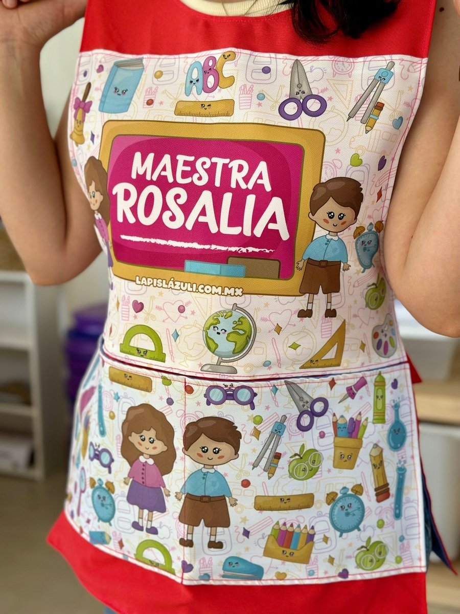 Bata | Pizarrón & Niños en Rosa - Lapislázuli
