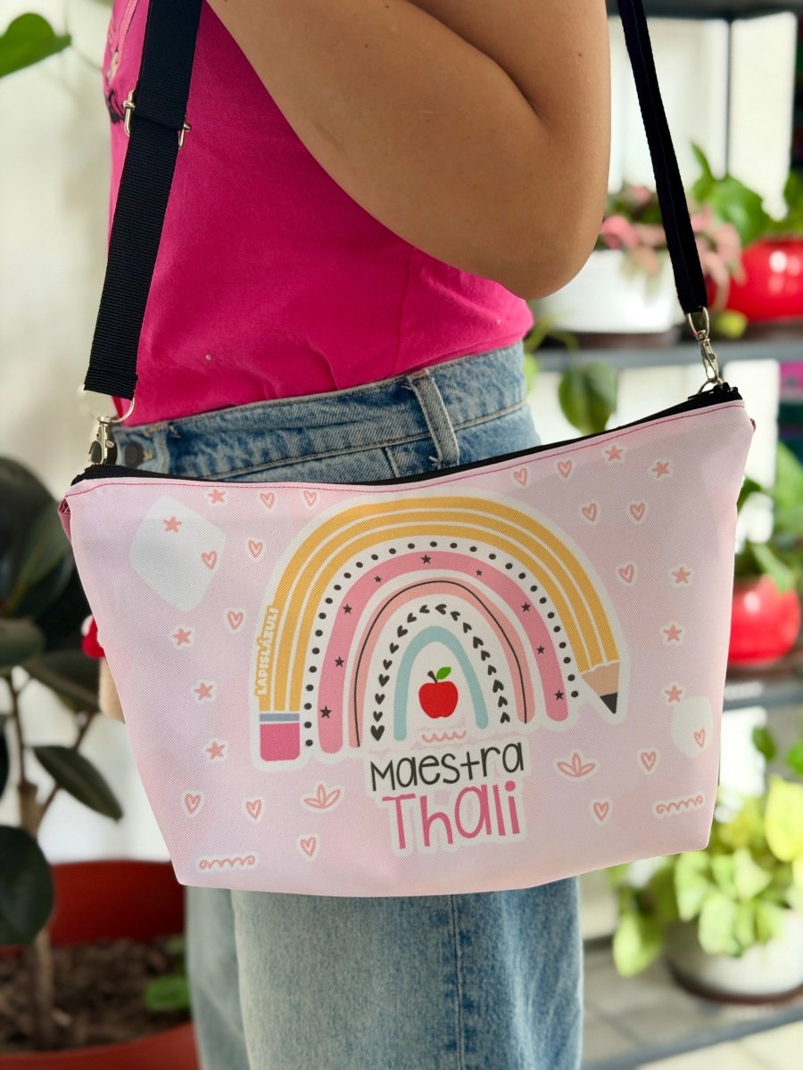 Crossbody | Arcoíris Lápiz Boho - Lapislázuli