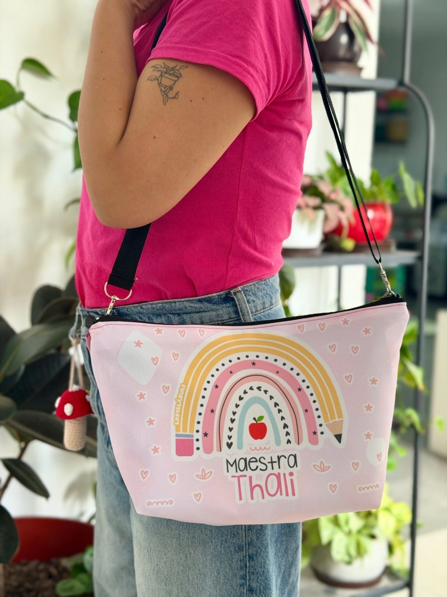 Crossbody | Arcoíris Lápiz Boho - Lapislázuli