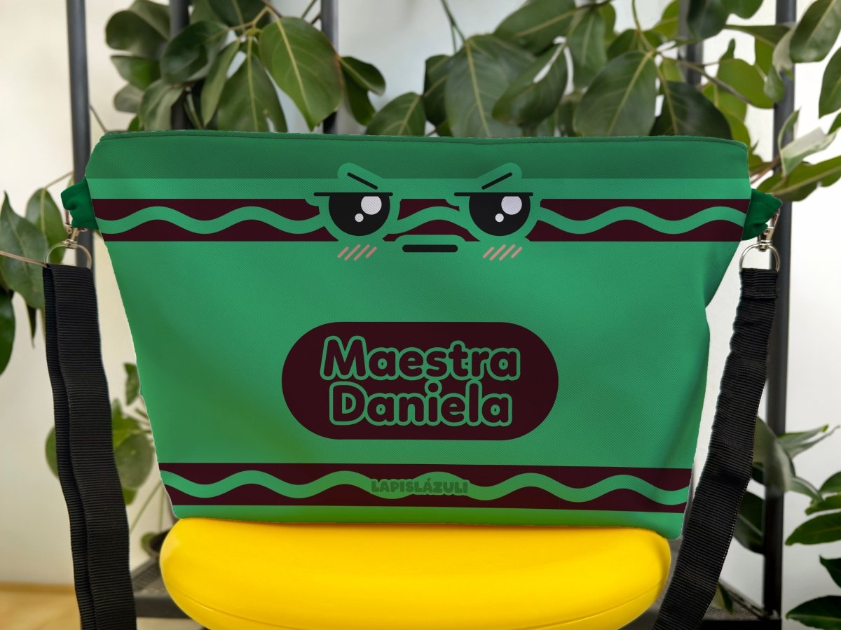 Crossbody | Crayón Verde Bosque - Lapislázuli