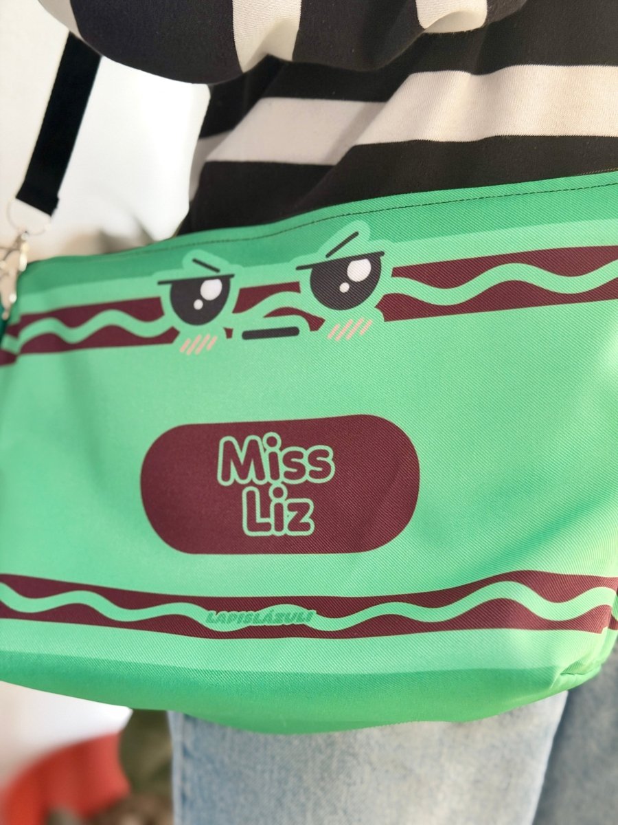 Crossbody | Crayón Verde Bosque - Lapislázuli