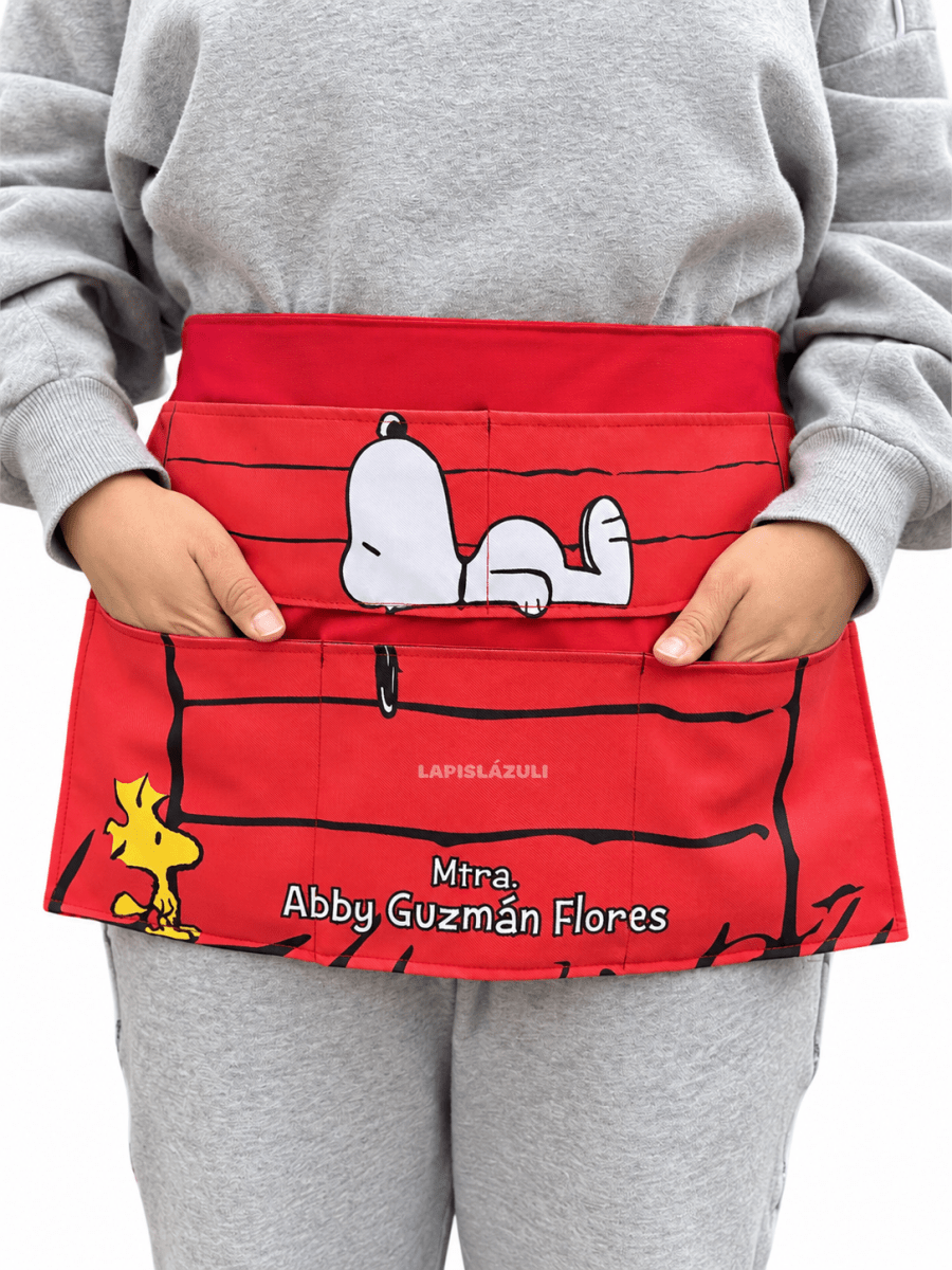 Delantal │ Snoopy II - Lapislázuli