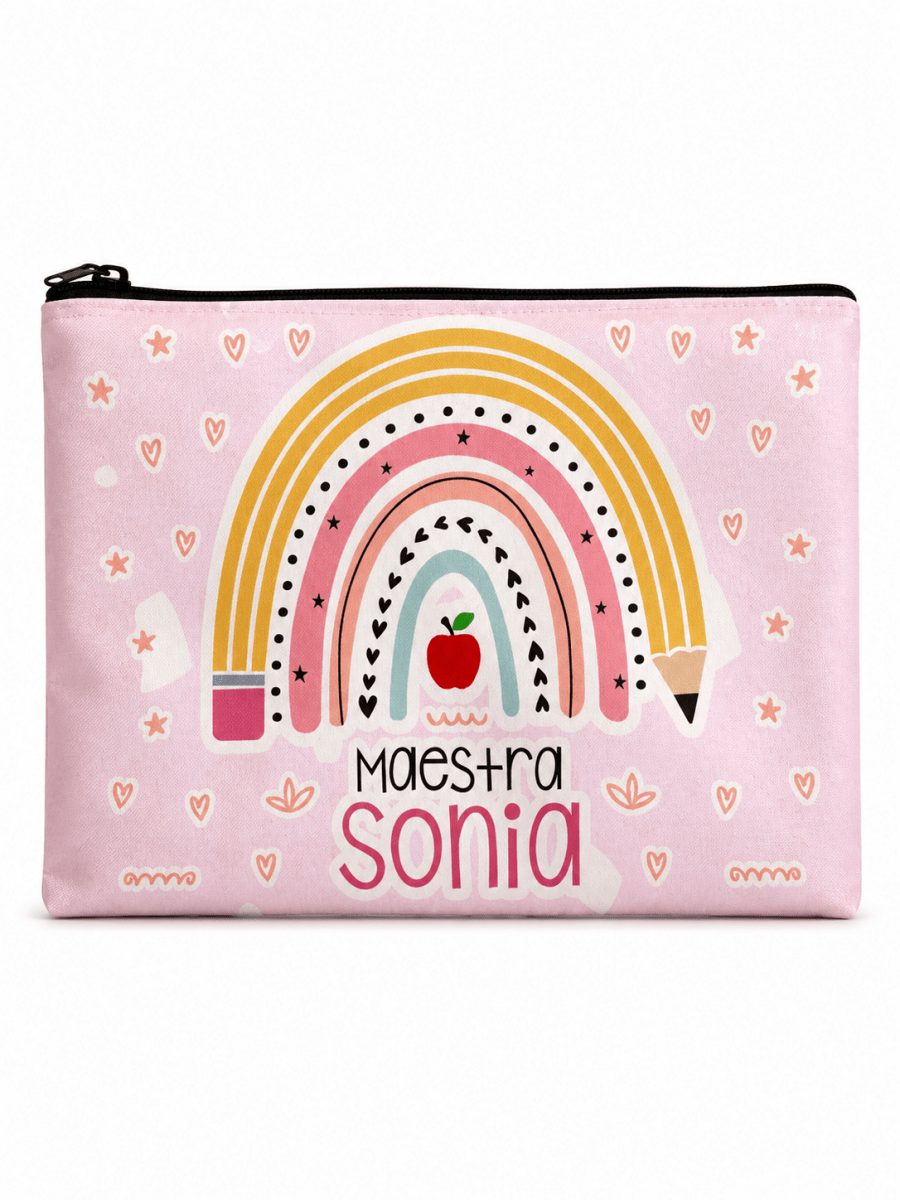Lapicera Personalizada │ Arcoíris Lápiz Boho - Lapislázuli