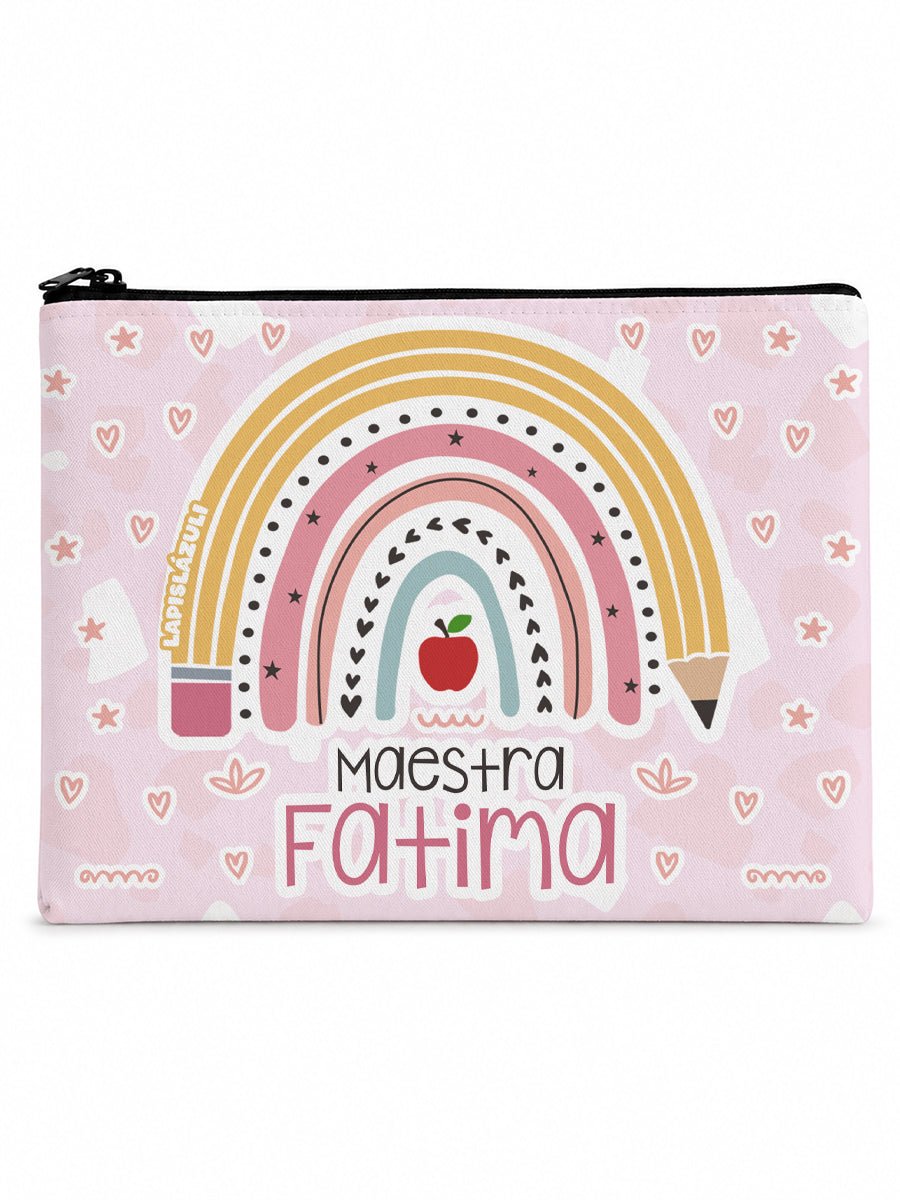 Lapicera Personalizada │ Arcoíris Lápiz Boho - Lapislázuli