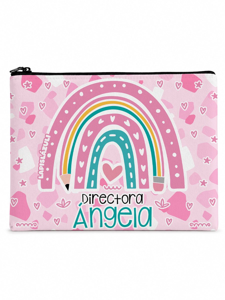 Lapicera Personalizada │ Arcoíris Lápiz Boho Multi - Lapislázuli