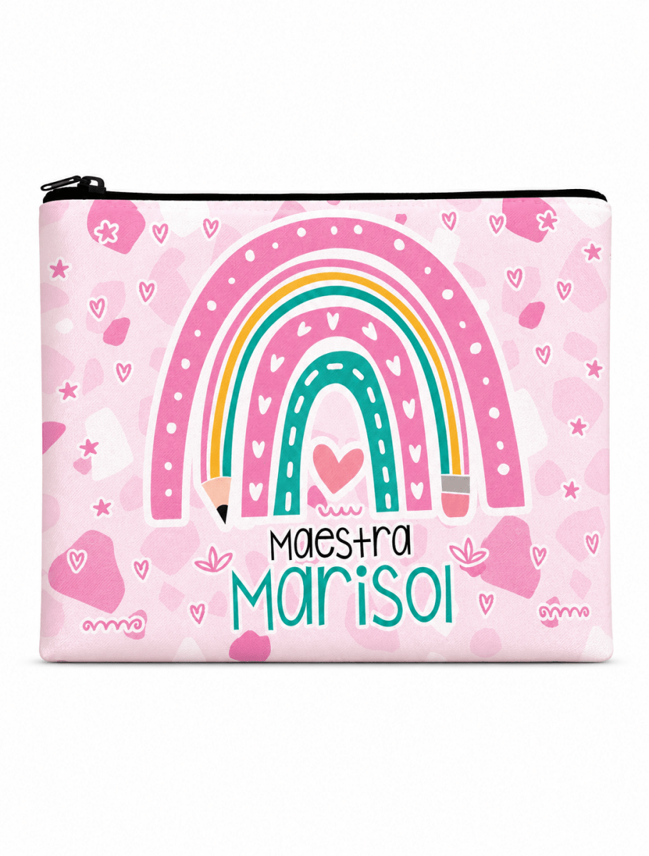 Lapicera Personalizada │ Arcoíris Lápiz Boho Multi - Lapislázuli